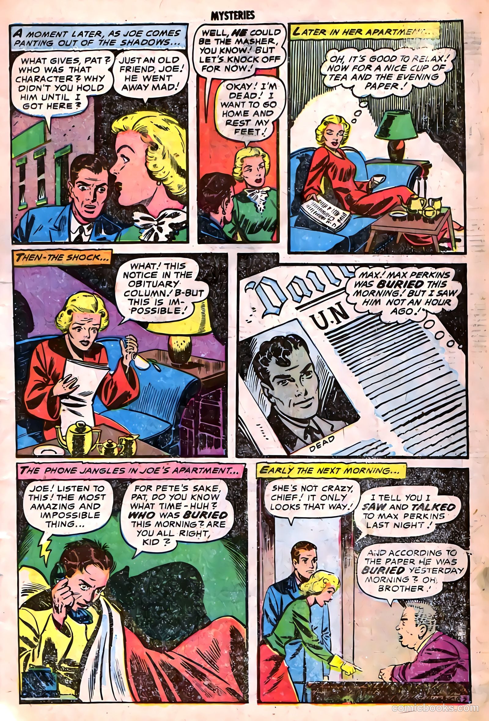 Strange Mysteries #7 — page 7 of 36