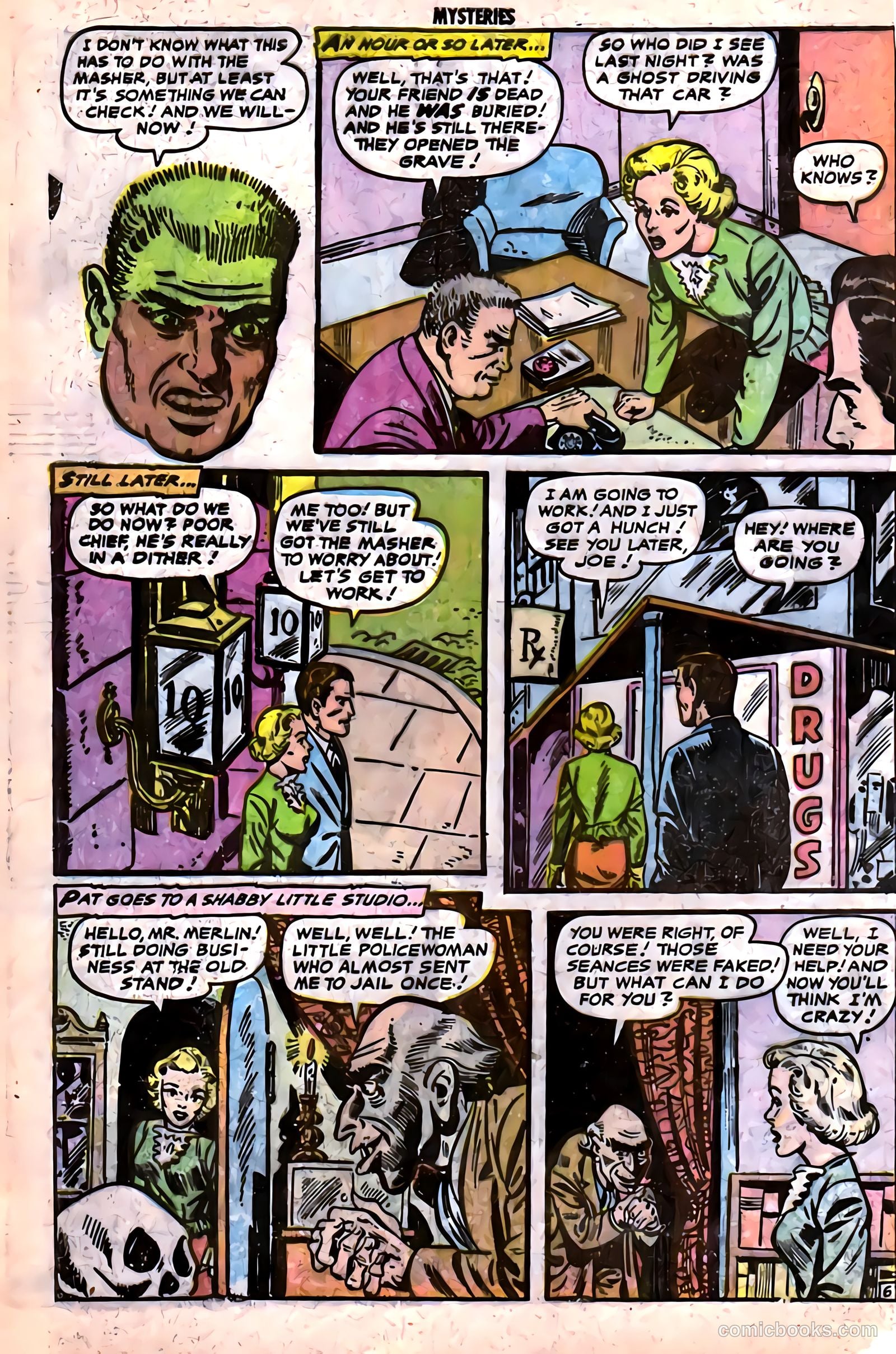 Strange Mysteries #7 — page 8 of 36