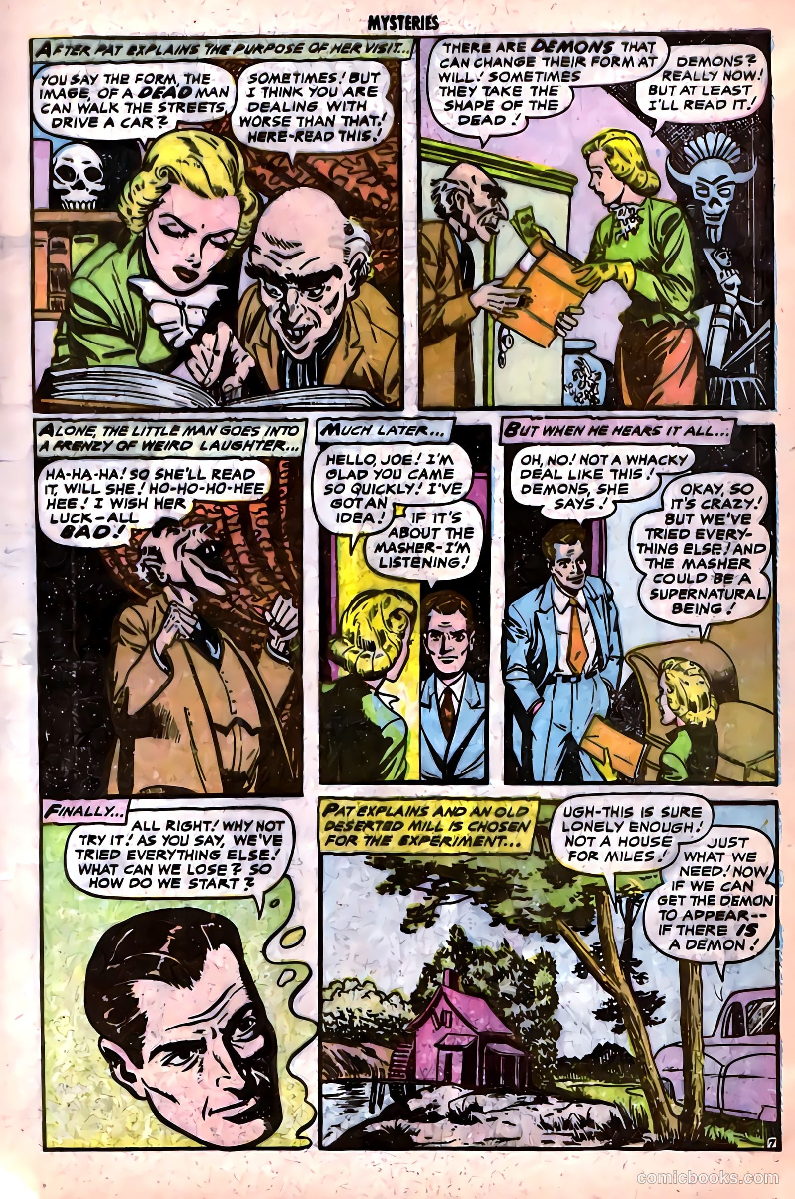 Strange Mysteries #7 — page 9 of 36