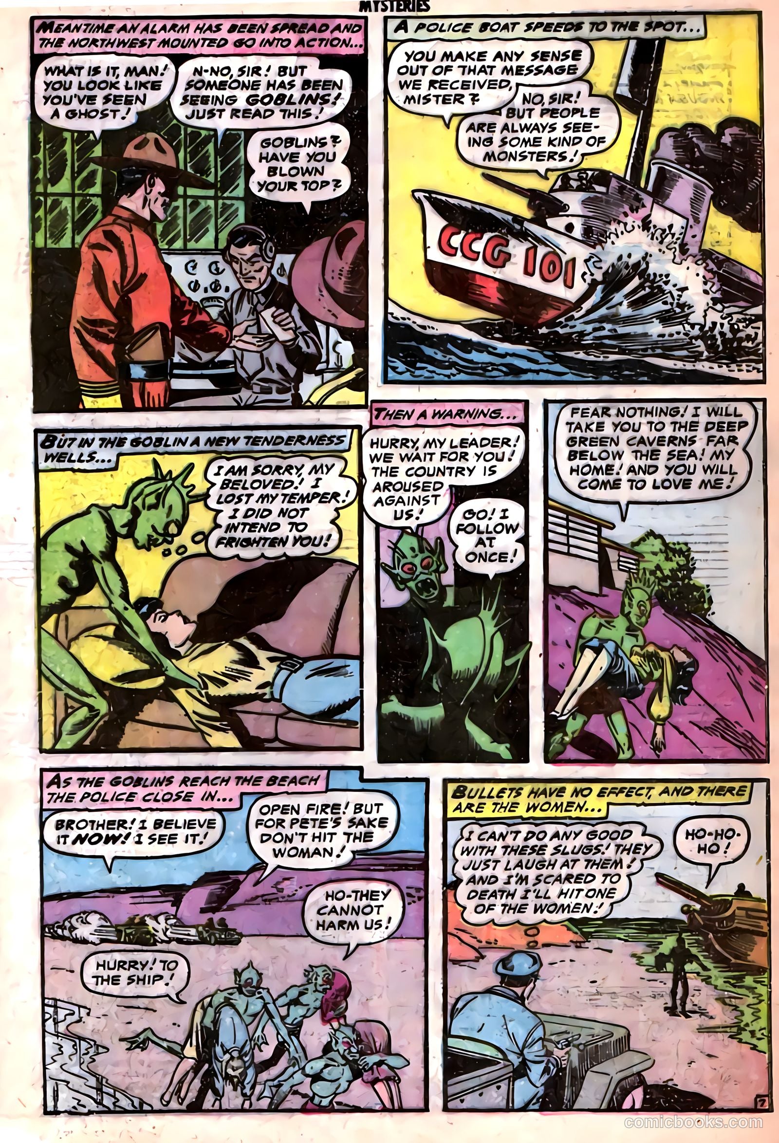 Strange Mysteries #7 — page 33 of 36