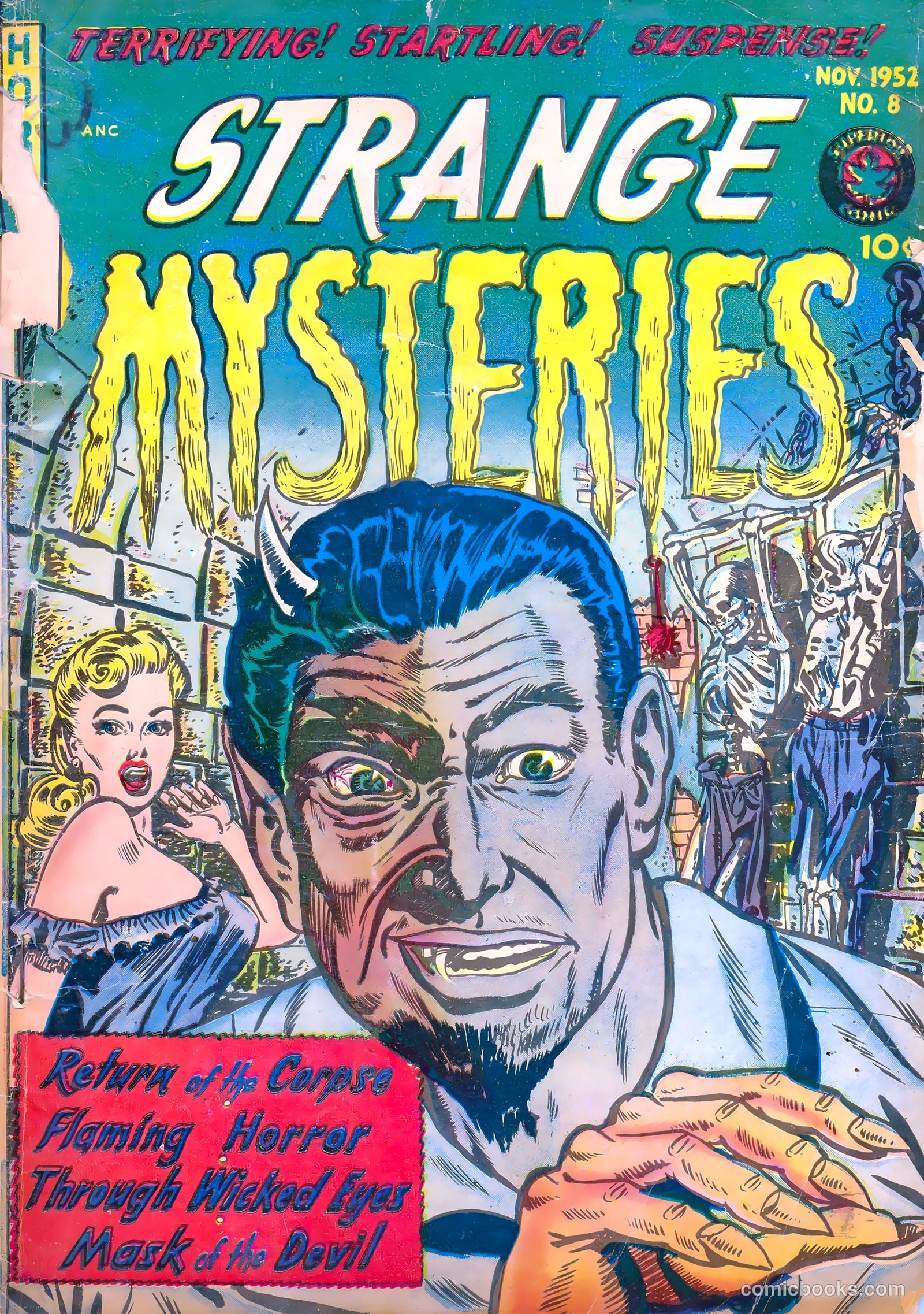Strange Mysteries #8 — page 1 of 36