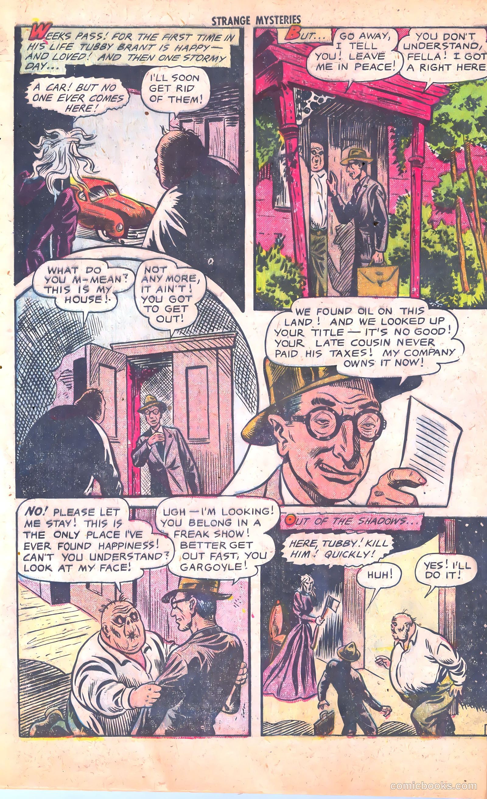 Strange Mysteries #8 — page 8 of 36