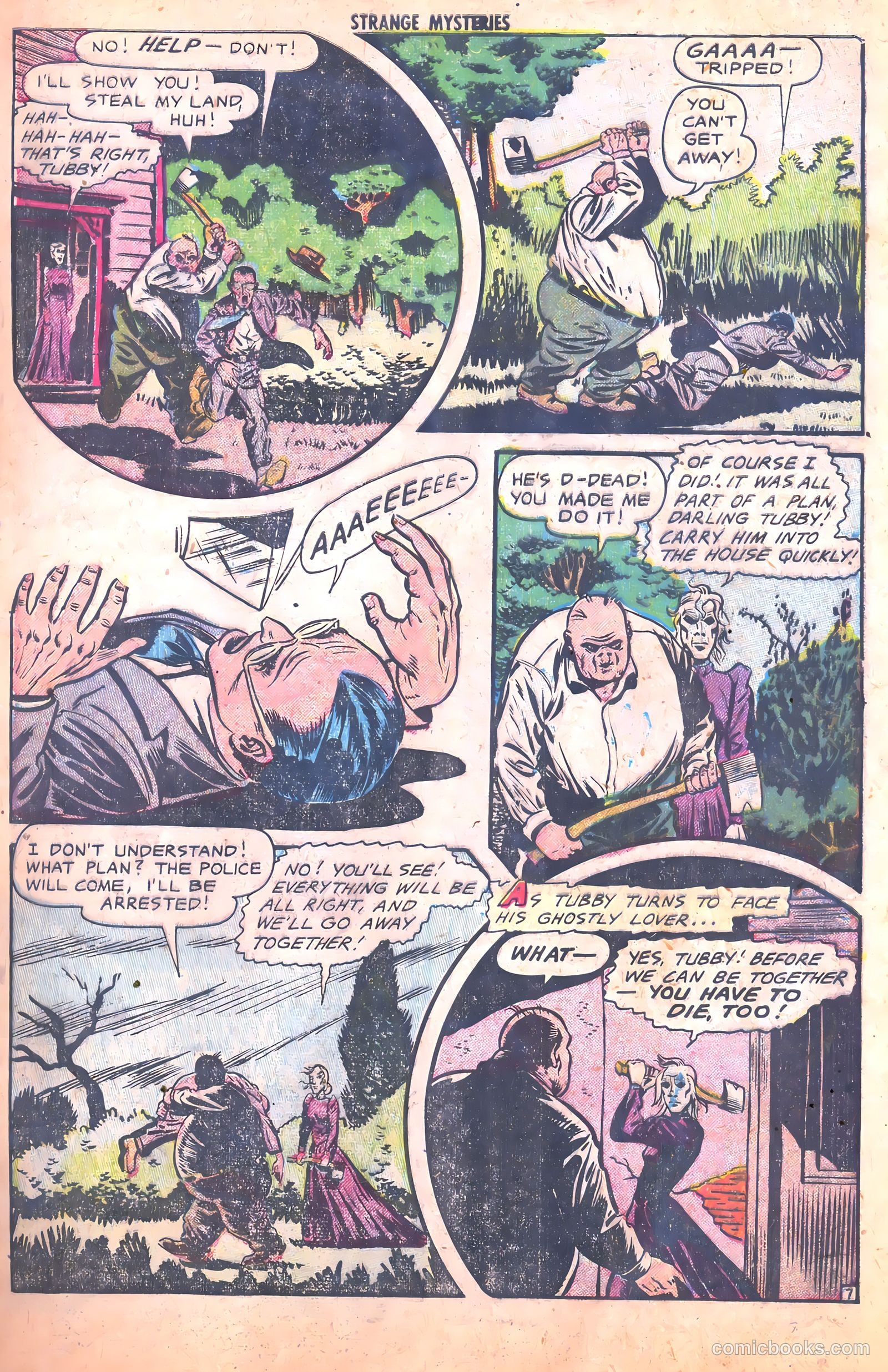 Strange Mysteries #8 — page 9 of 36