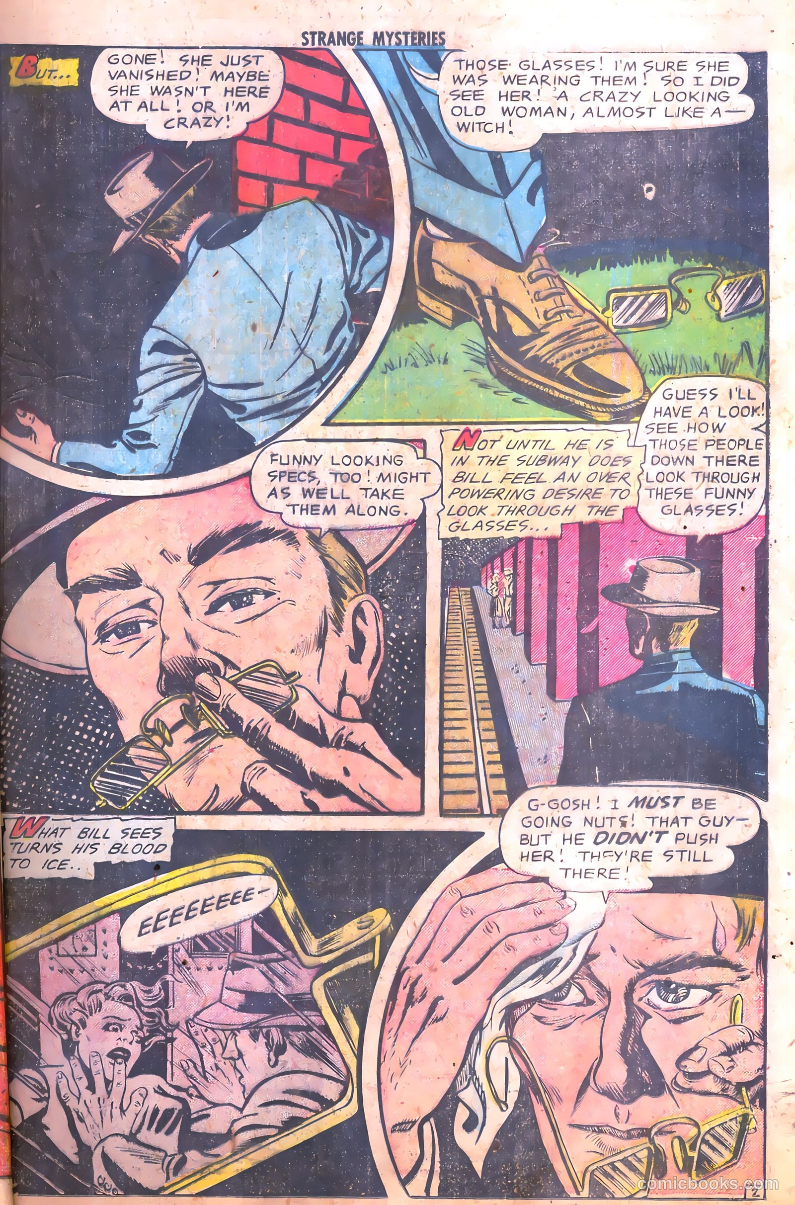 Strange Mysteries #8 — page 21 of 36