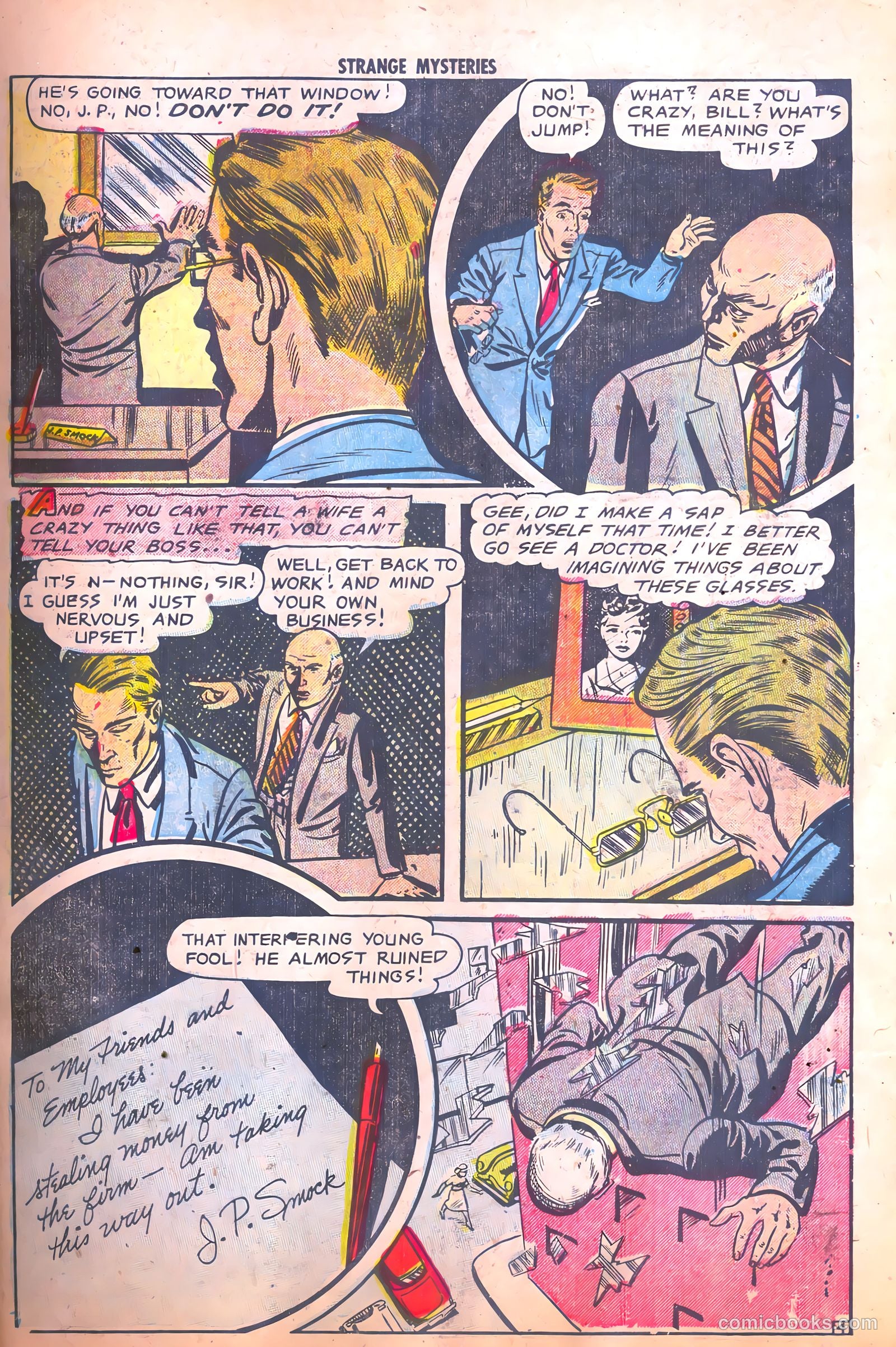 Strange Mysteries #8 — page 23 of 36