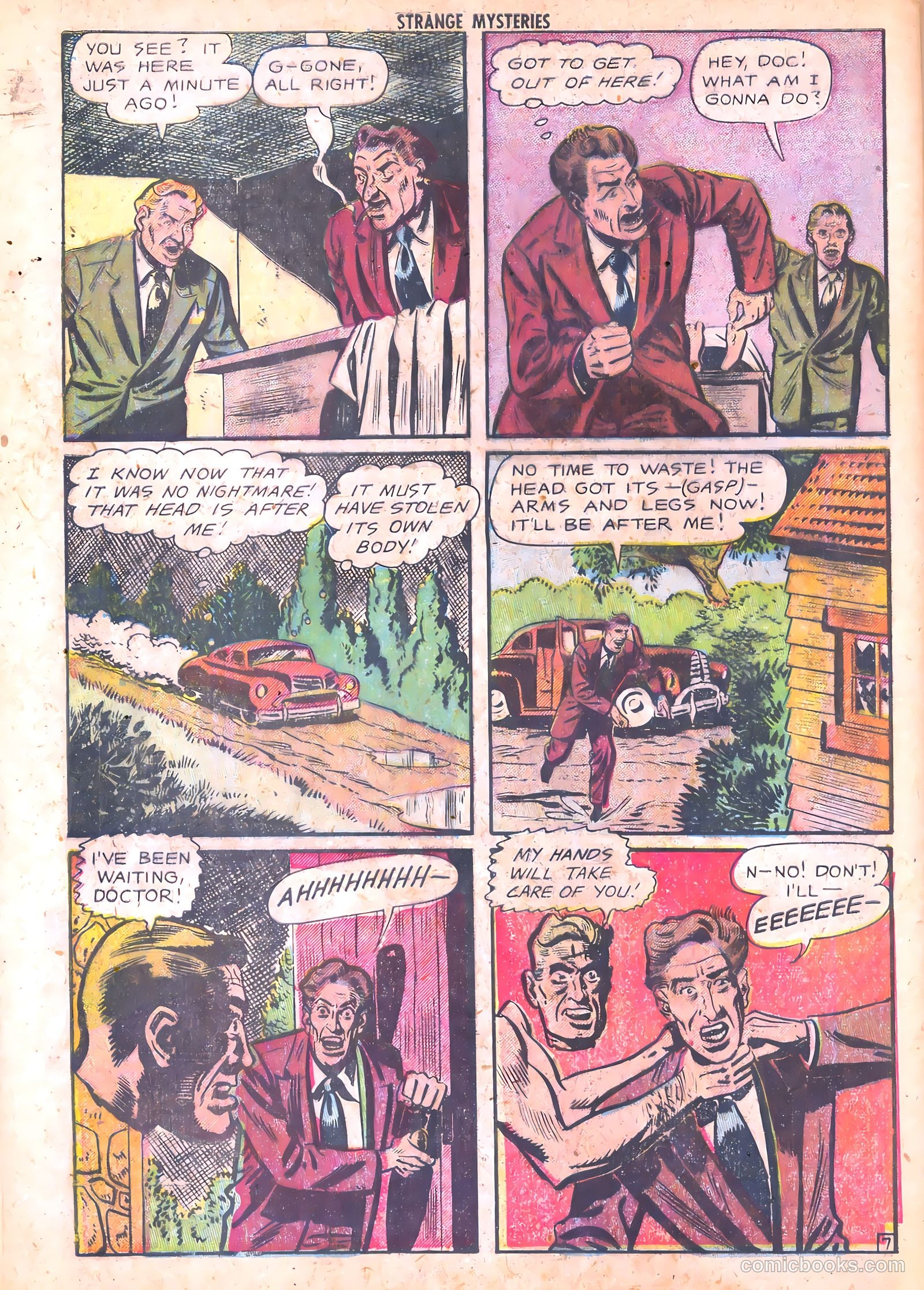 Strange Mysteries #8 — page 32 of 36