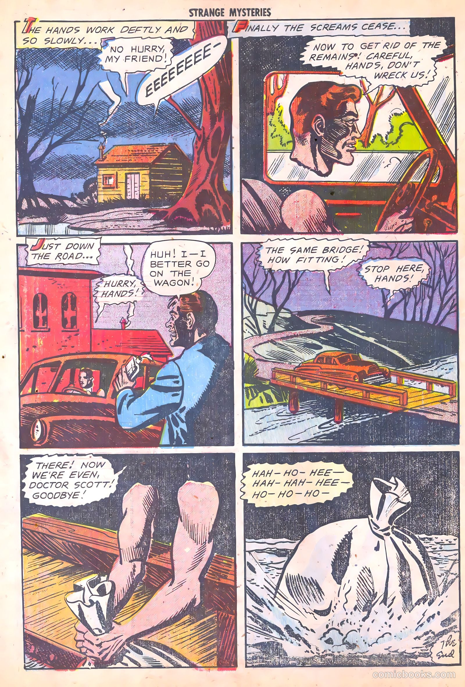 Strange Mysteries #8 — page 34 of 36