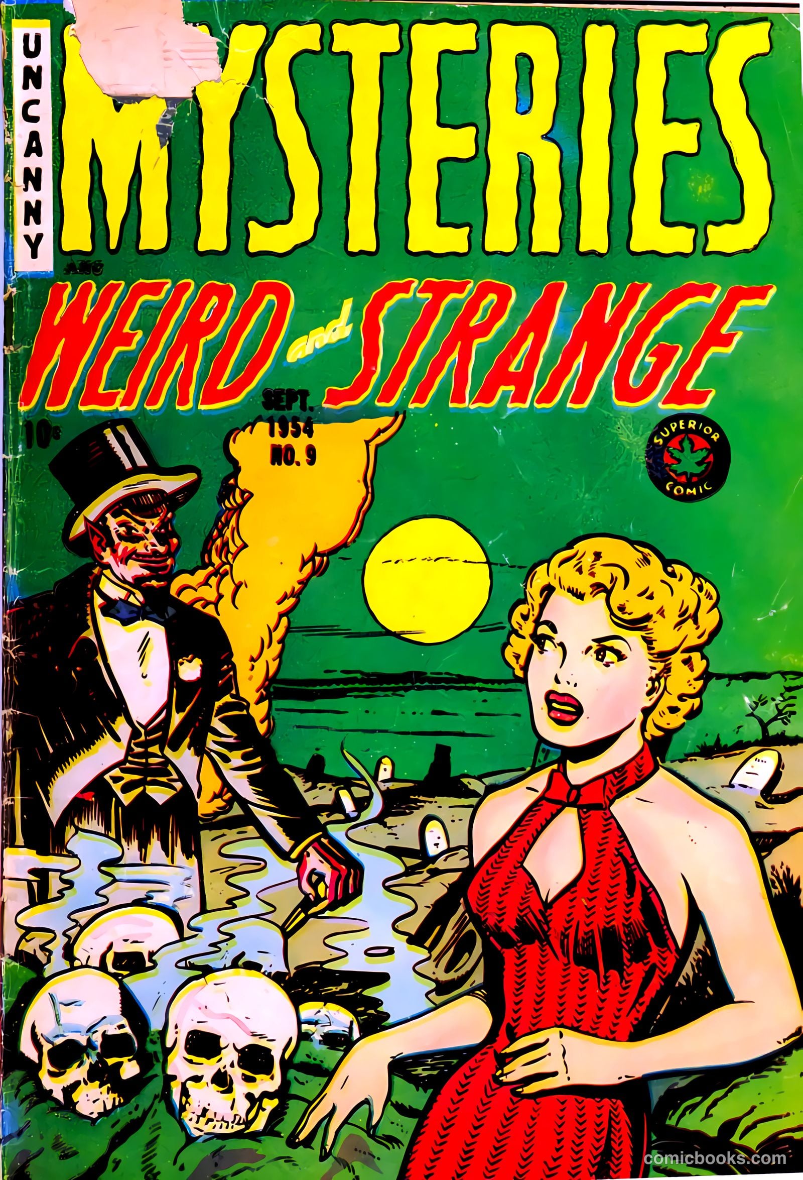 Strange Mysteries #9 — page 1 of 36