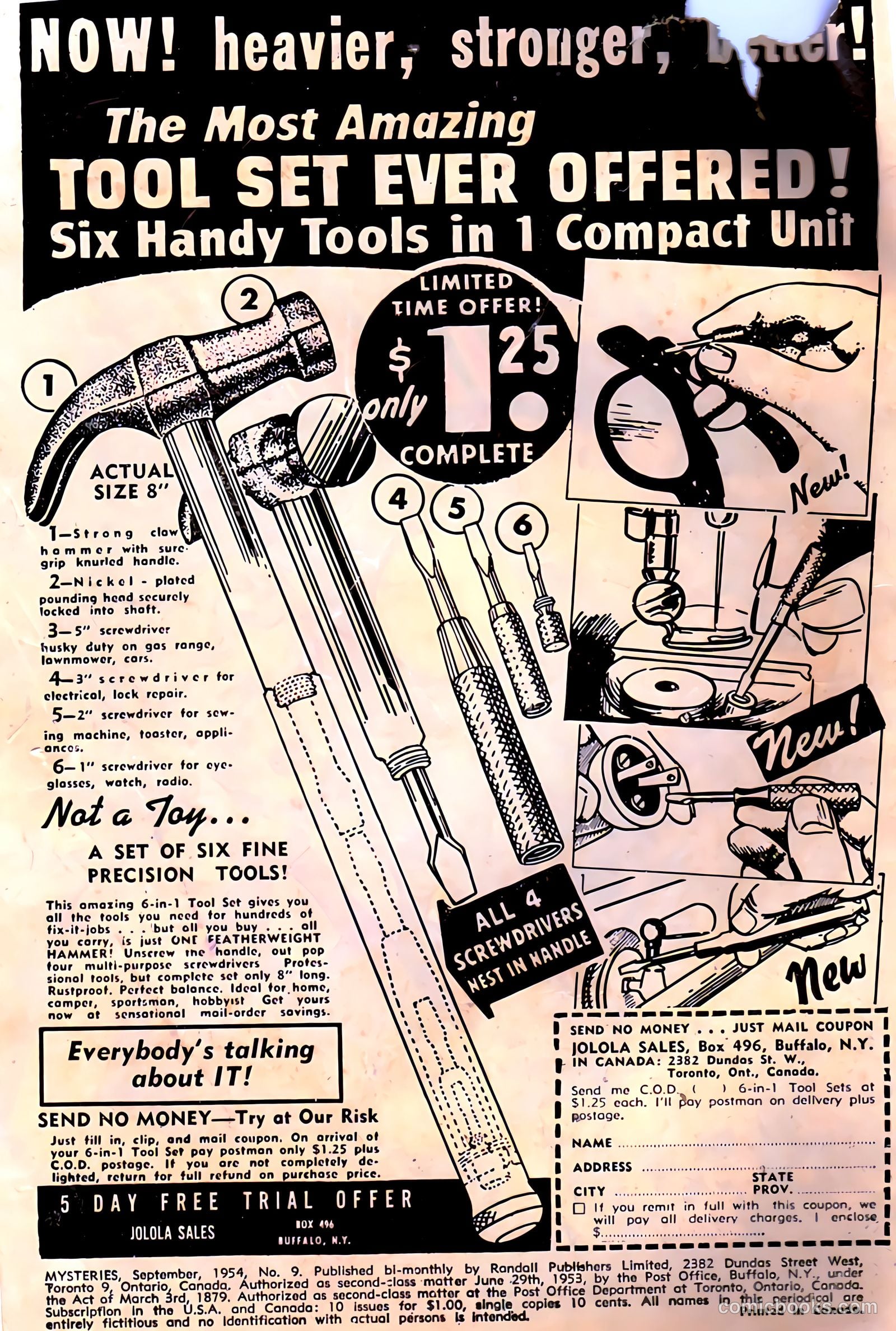 Strange Mysteries #9 — page 2 of 36