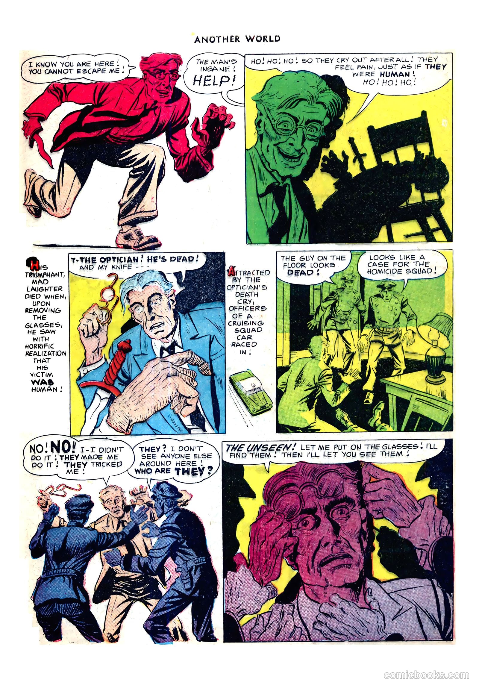 Strange Stories from Another World #3 — page 33 of 36
