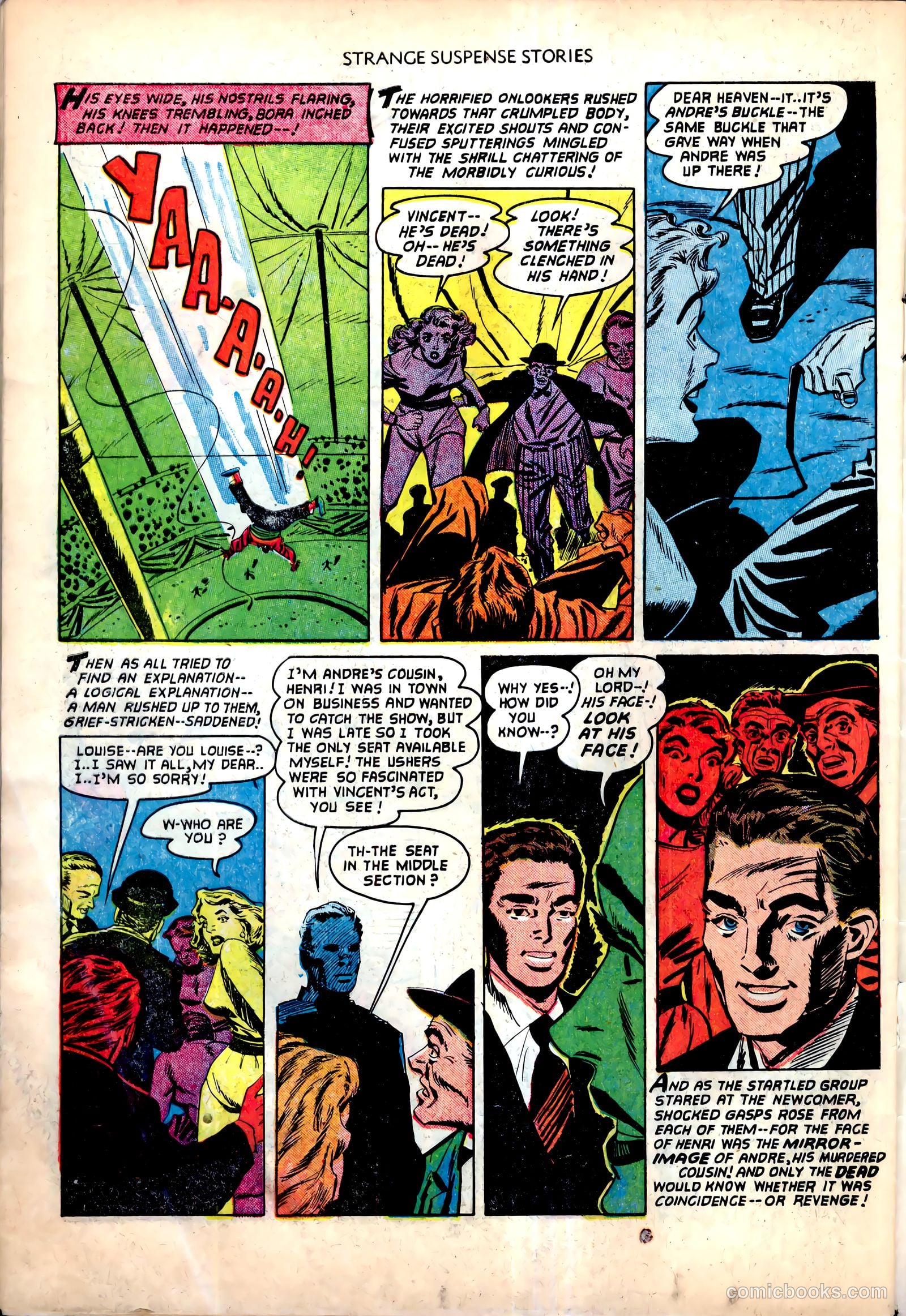 Strange Suspense Stories #1 — page 34 of 36