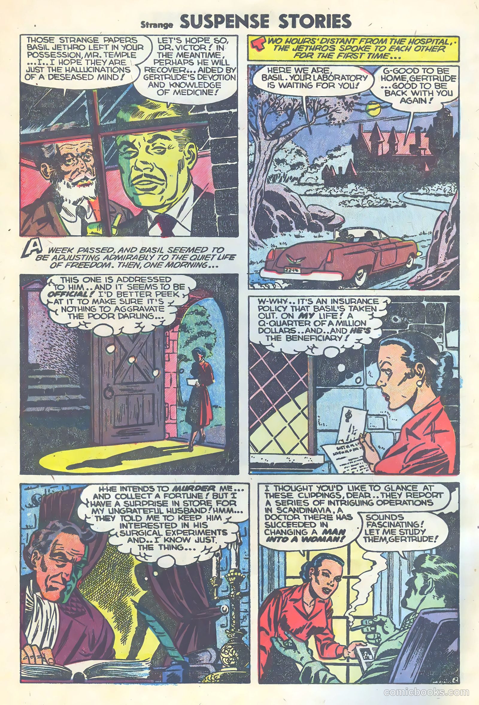 Strange Suspense Stories #16 — page 4 of 36