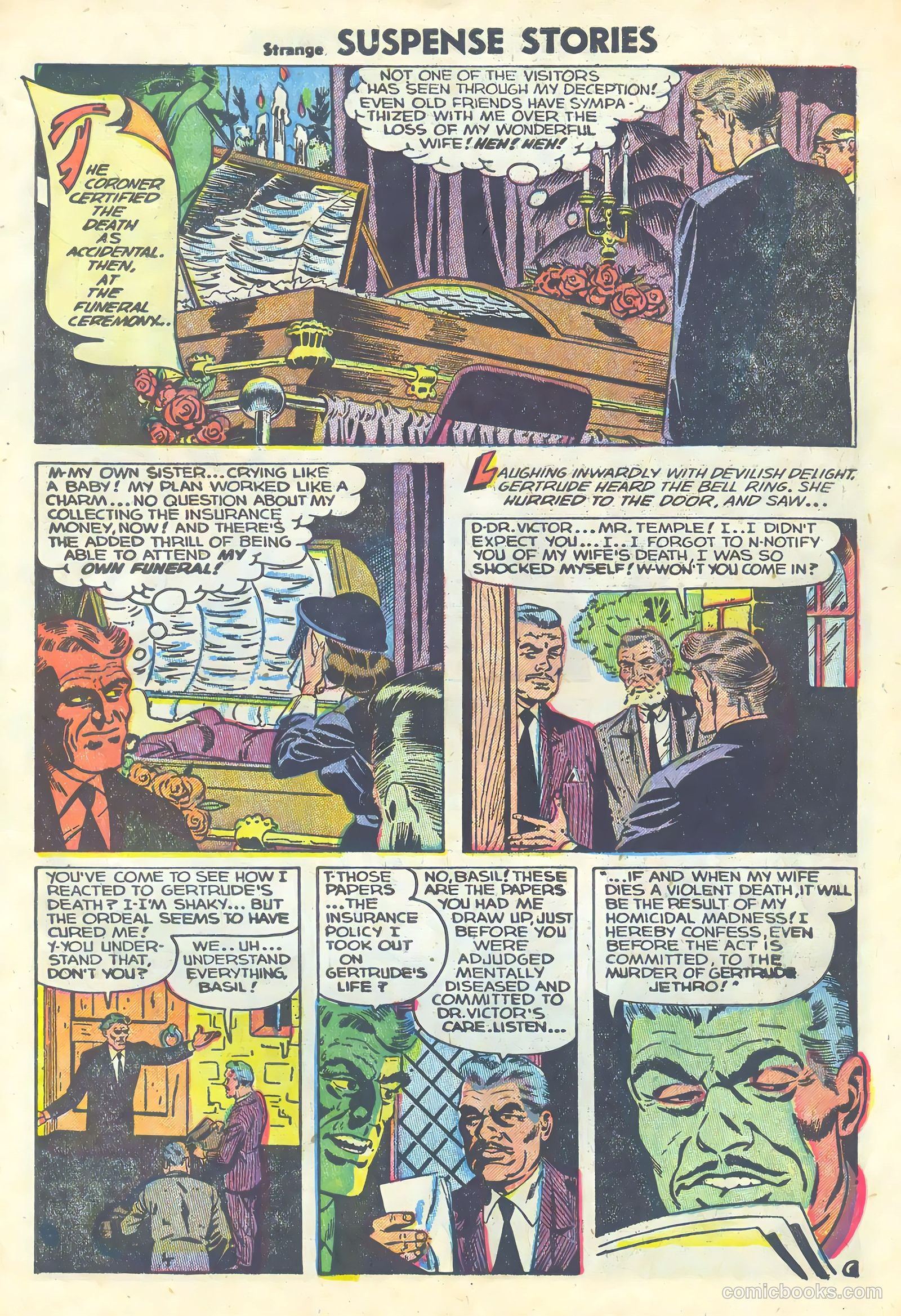 Strange Suspense Stories #16 — page 7 of 36