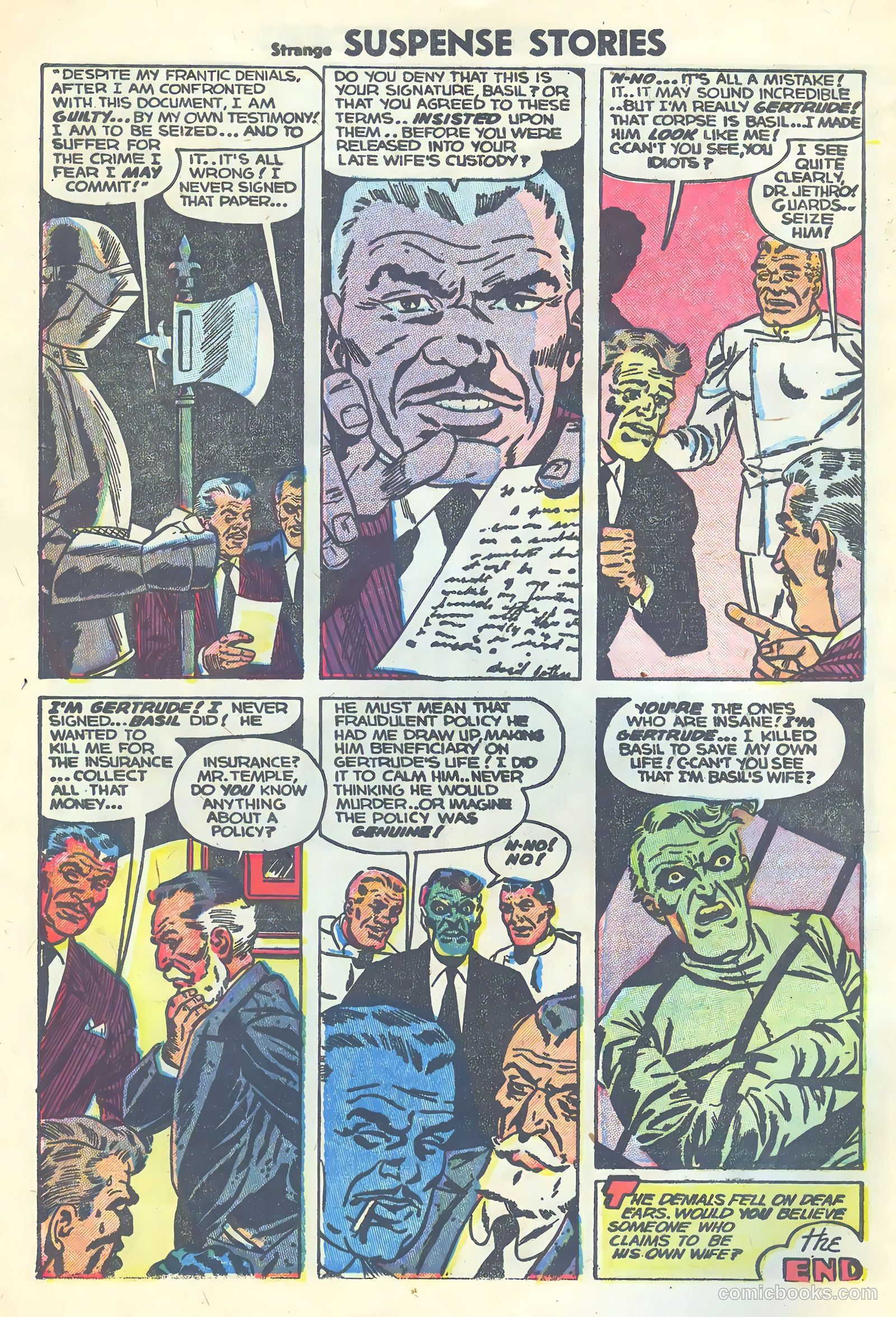 Strange Suspense Stories #16 — page 8 of 36