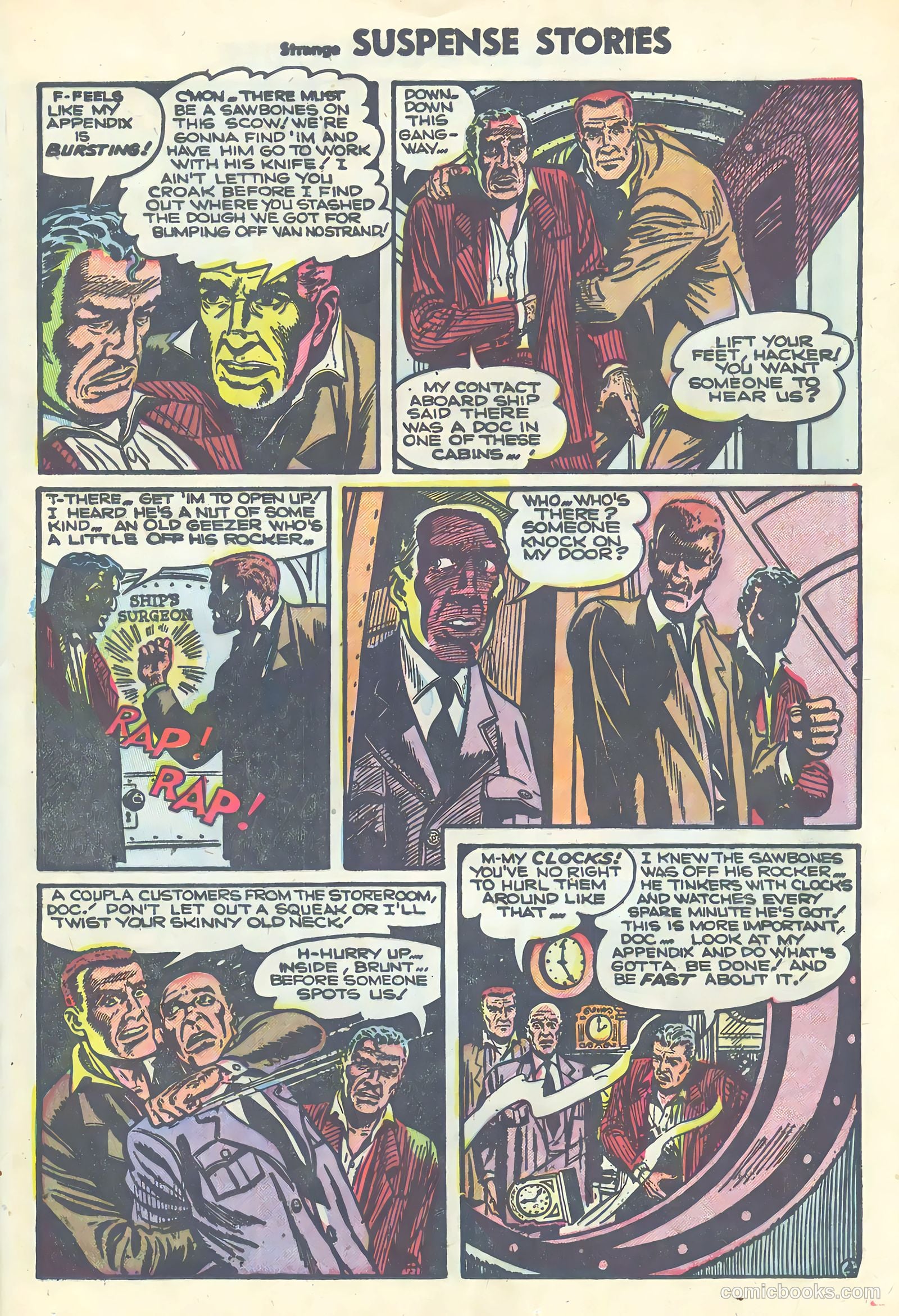 Strange Suspense Stories #16 — page 21 of 36