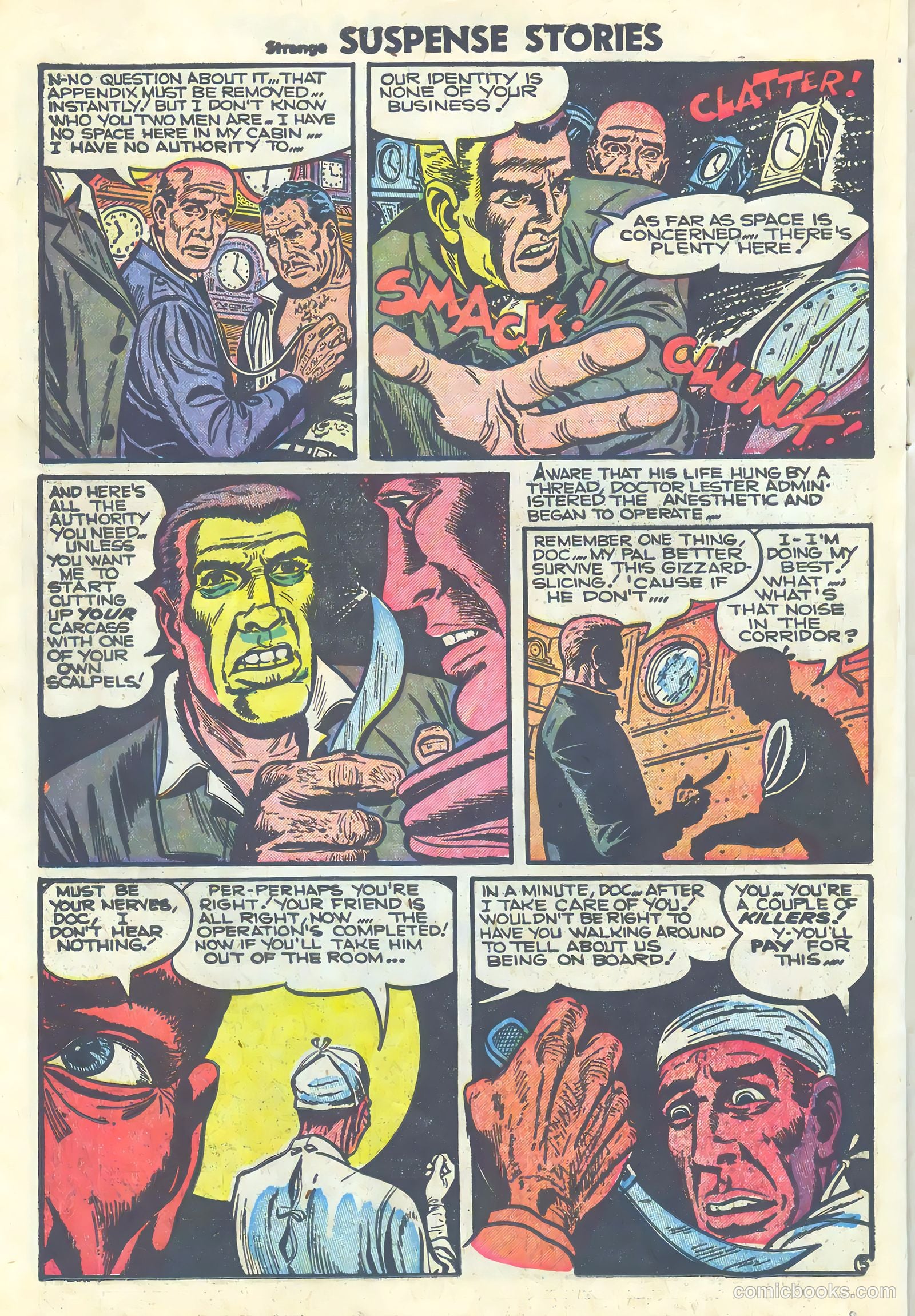 Strange Suspense Stories #16 — page 22 of 36