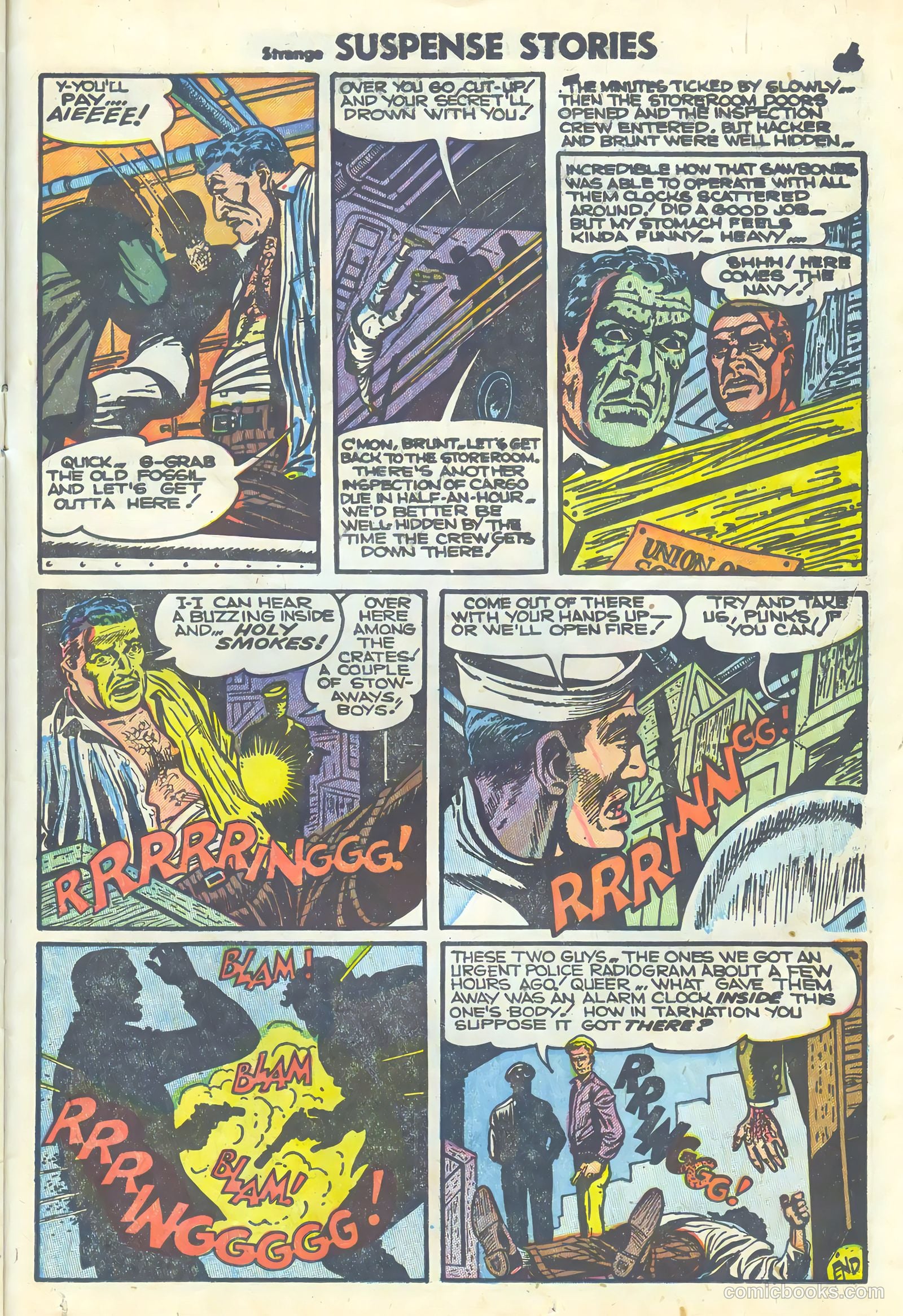 Strange Suspense Stories #16 — page 23 of 36