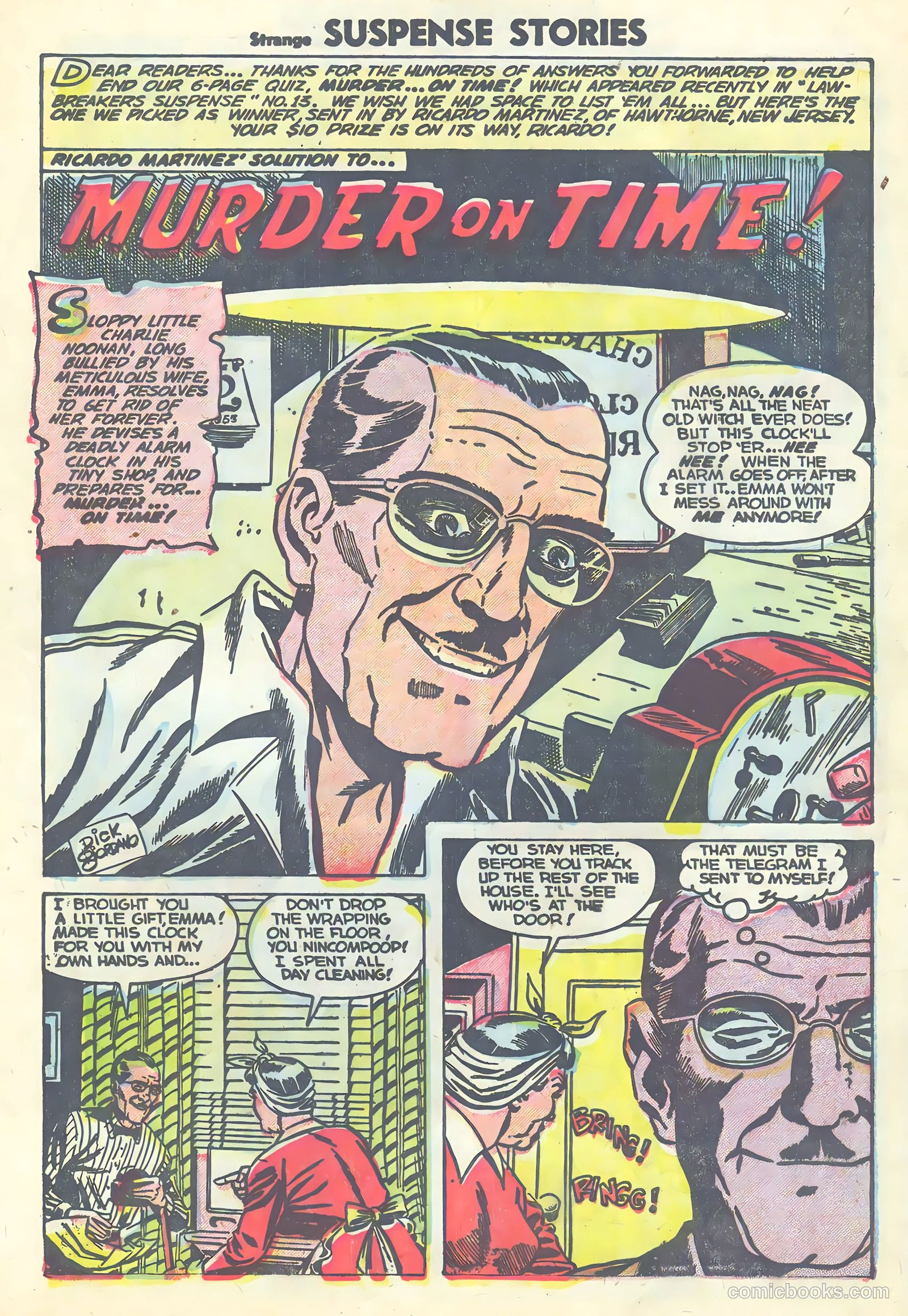 Strange Suspense Stories #16 — page 28 of 36