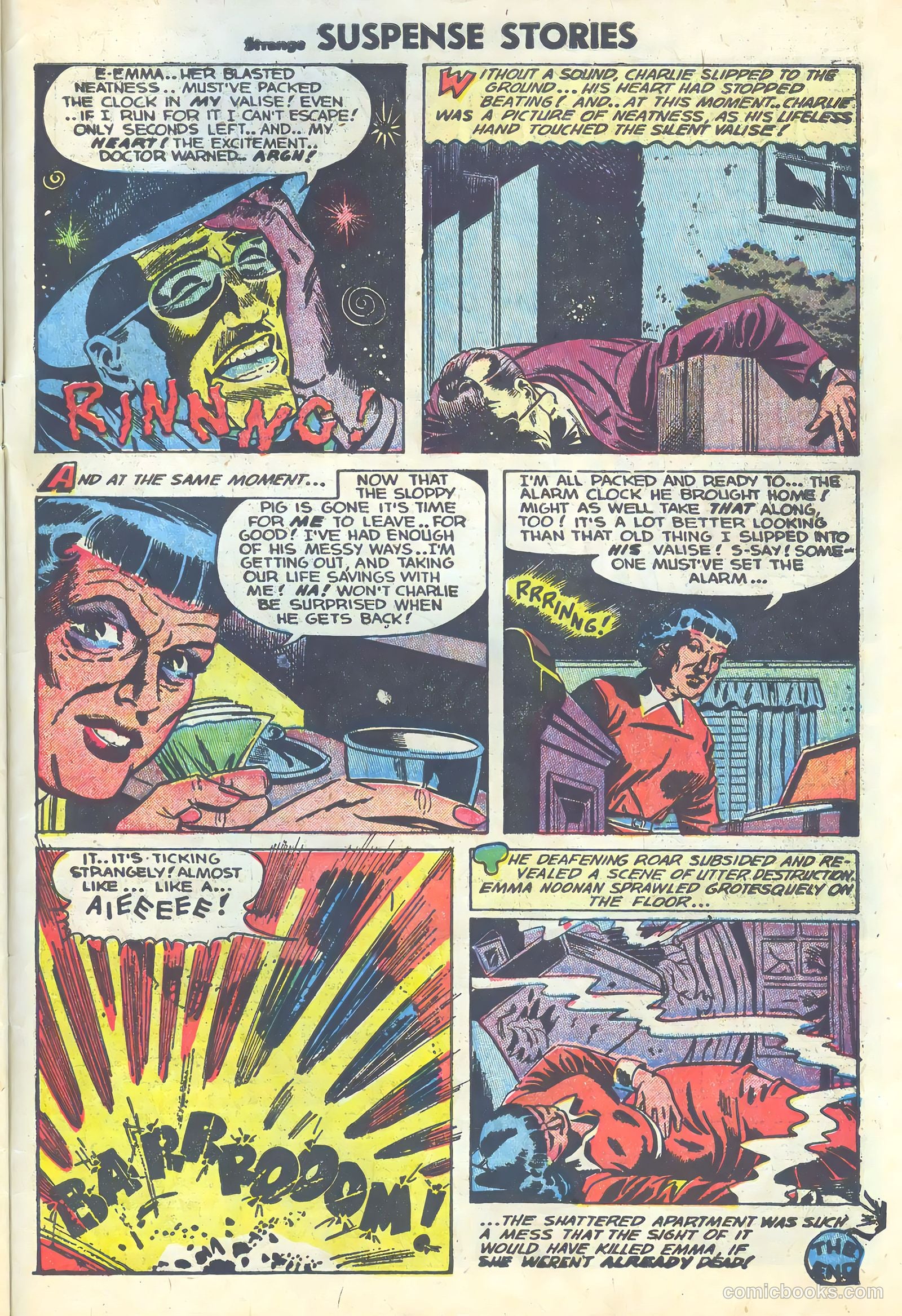 Strange Suspense Stories #16 — page 31 of 36