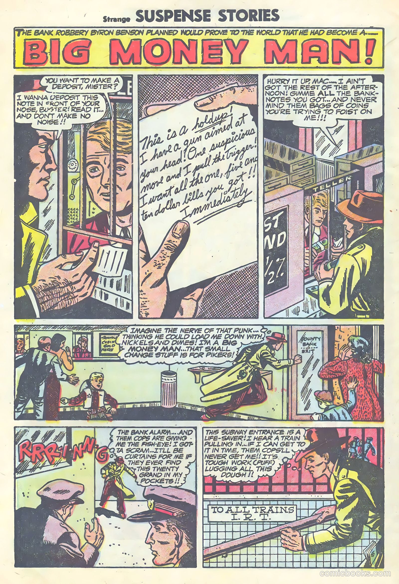 Strange Suspense Stories #16 — page 32 of 36