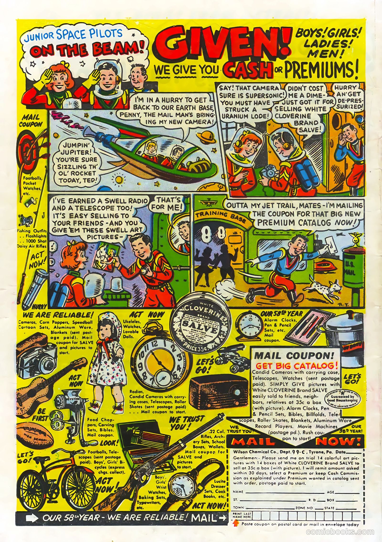 Strange Suspense Stories #16 — page 36 of 36