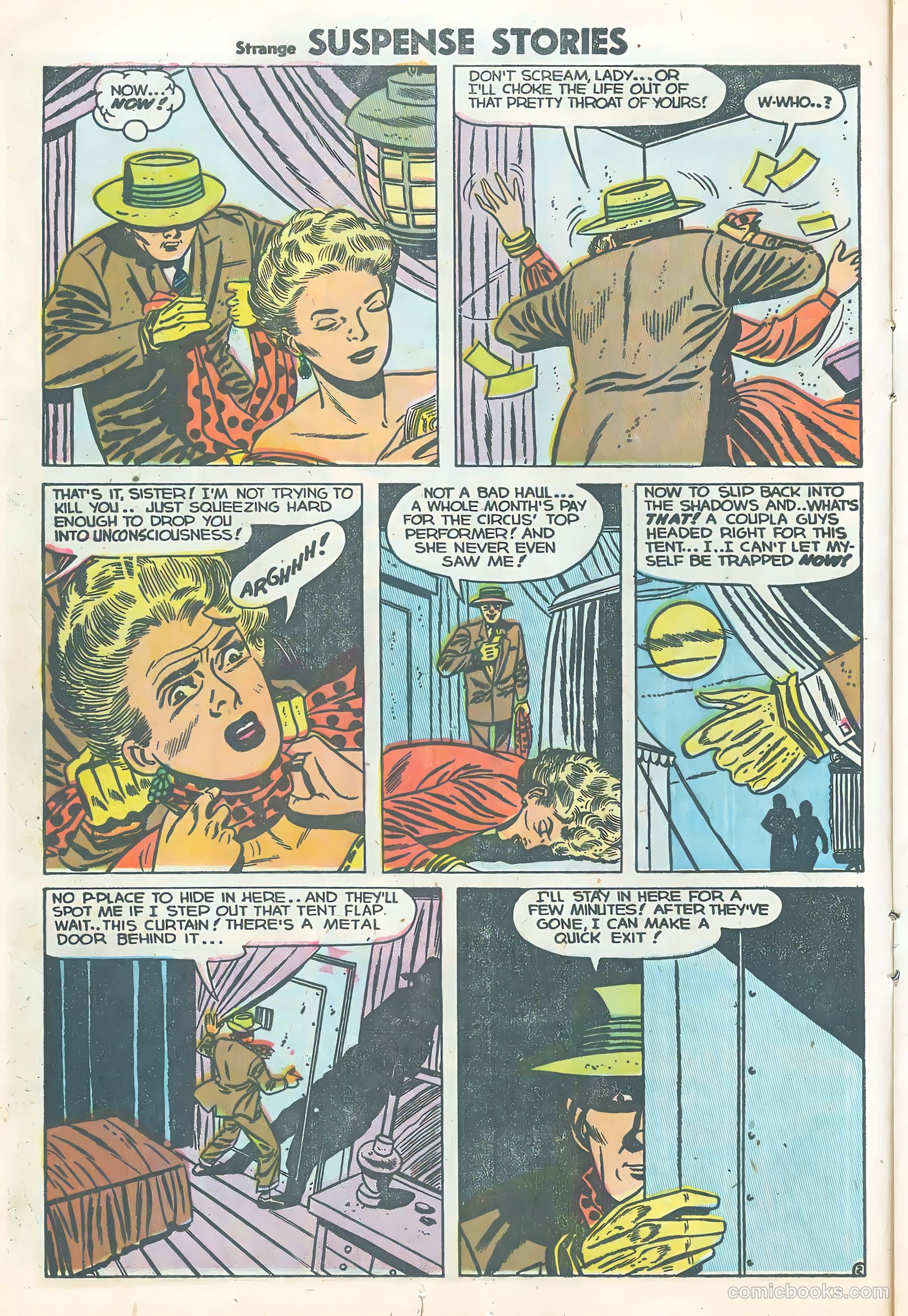 Strange Suspense Stories #17 — page 16 of 36