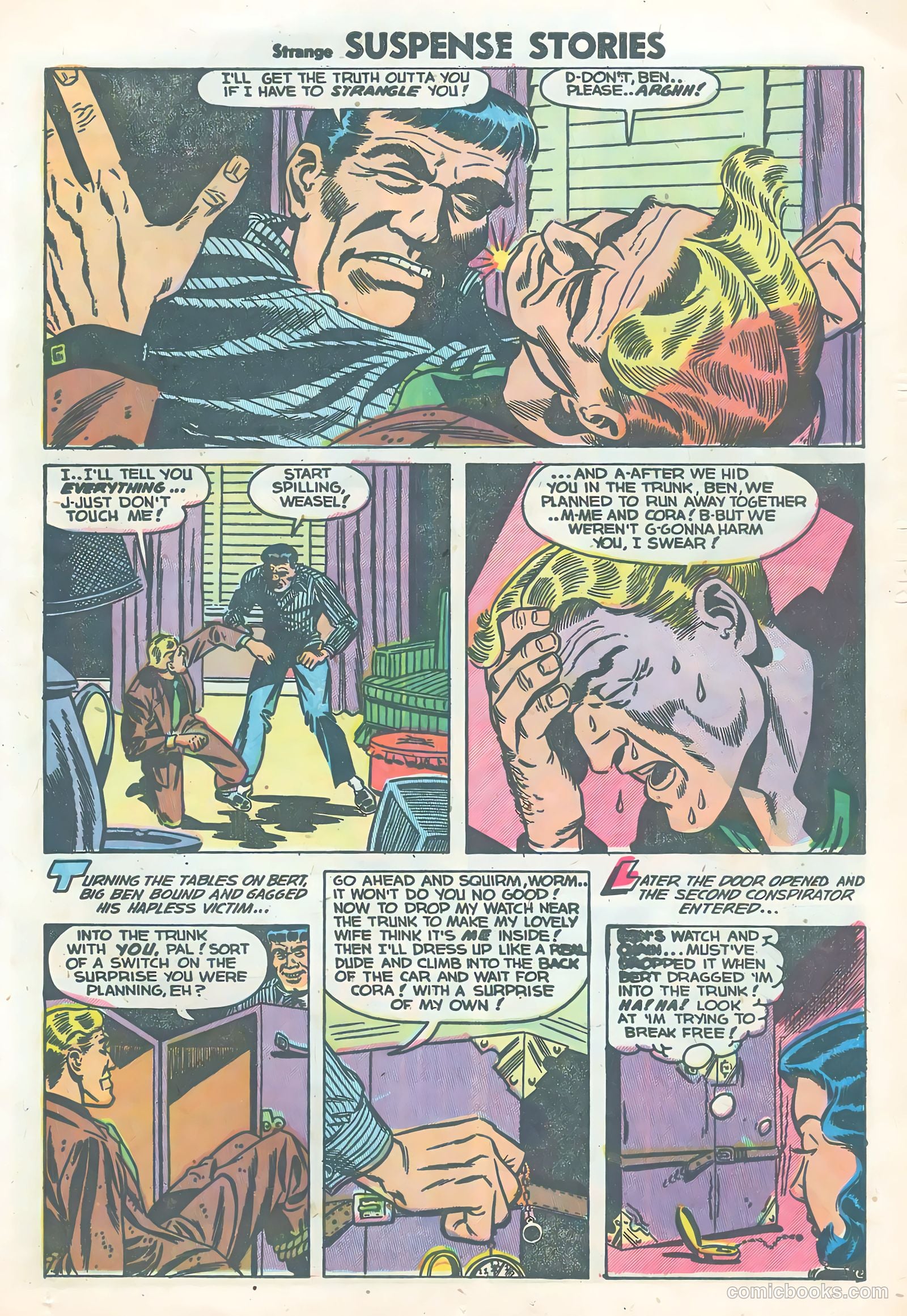 Strange Suspense Stories #17 — page 21 of 36