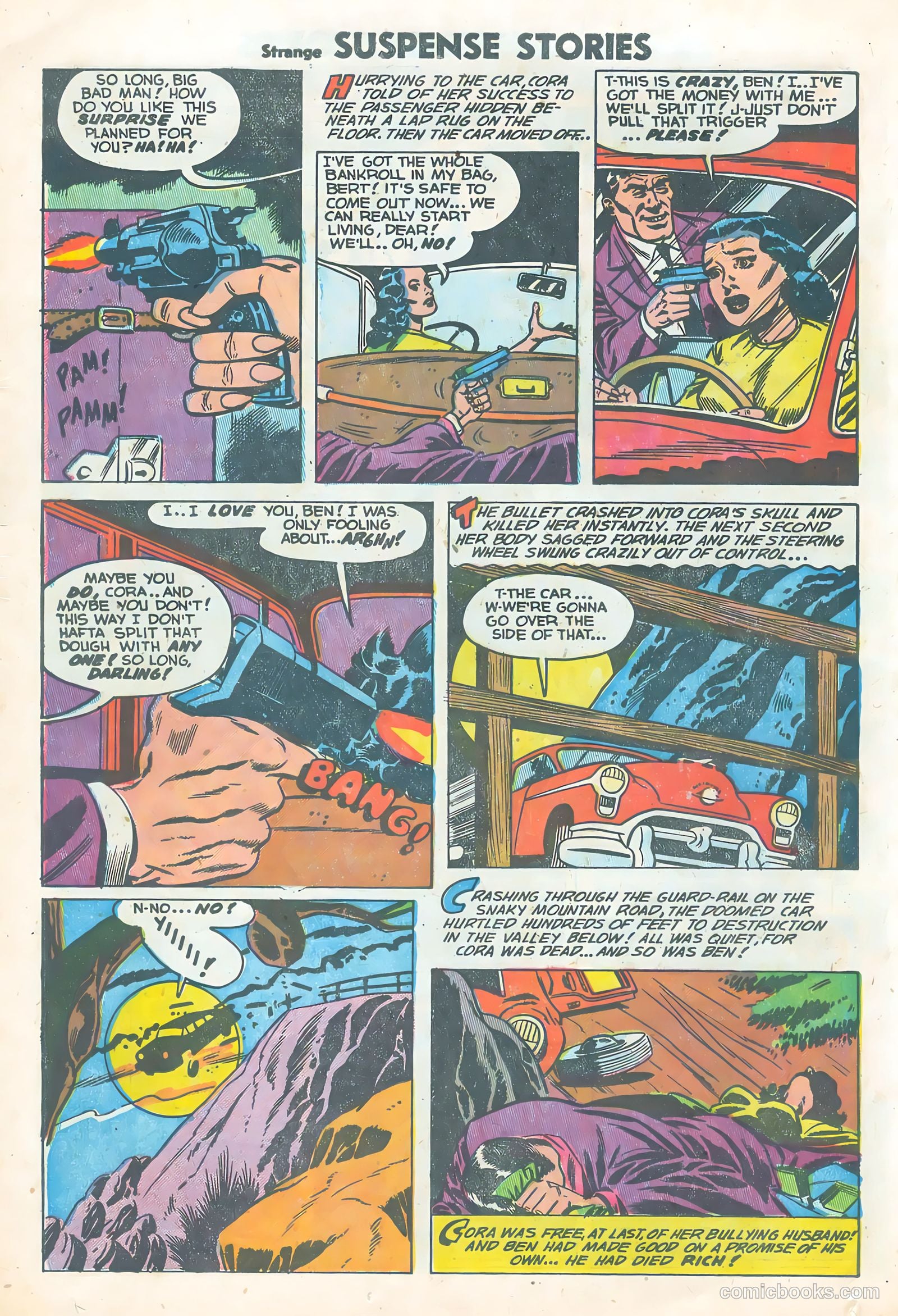Strange Suspense Stories #17 — page 22 of 36