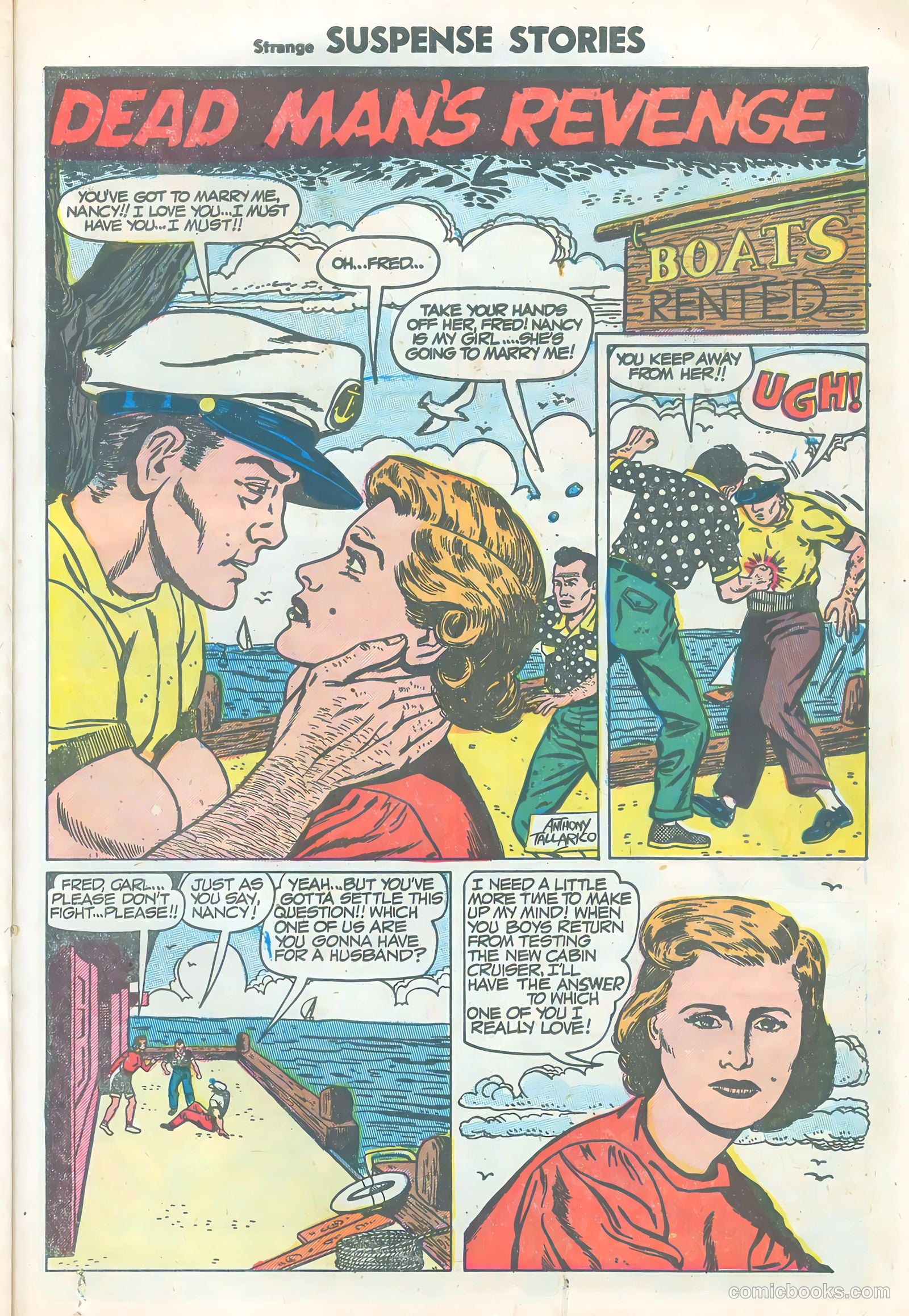 Strange Suspense Stories #17 — page 23 of 36