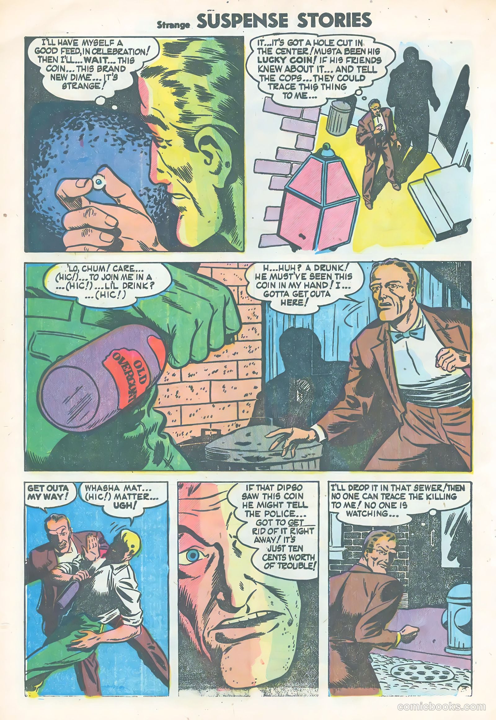 Strange Suspense Stories #17 — page 28 of 36