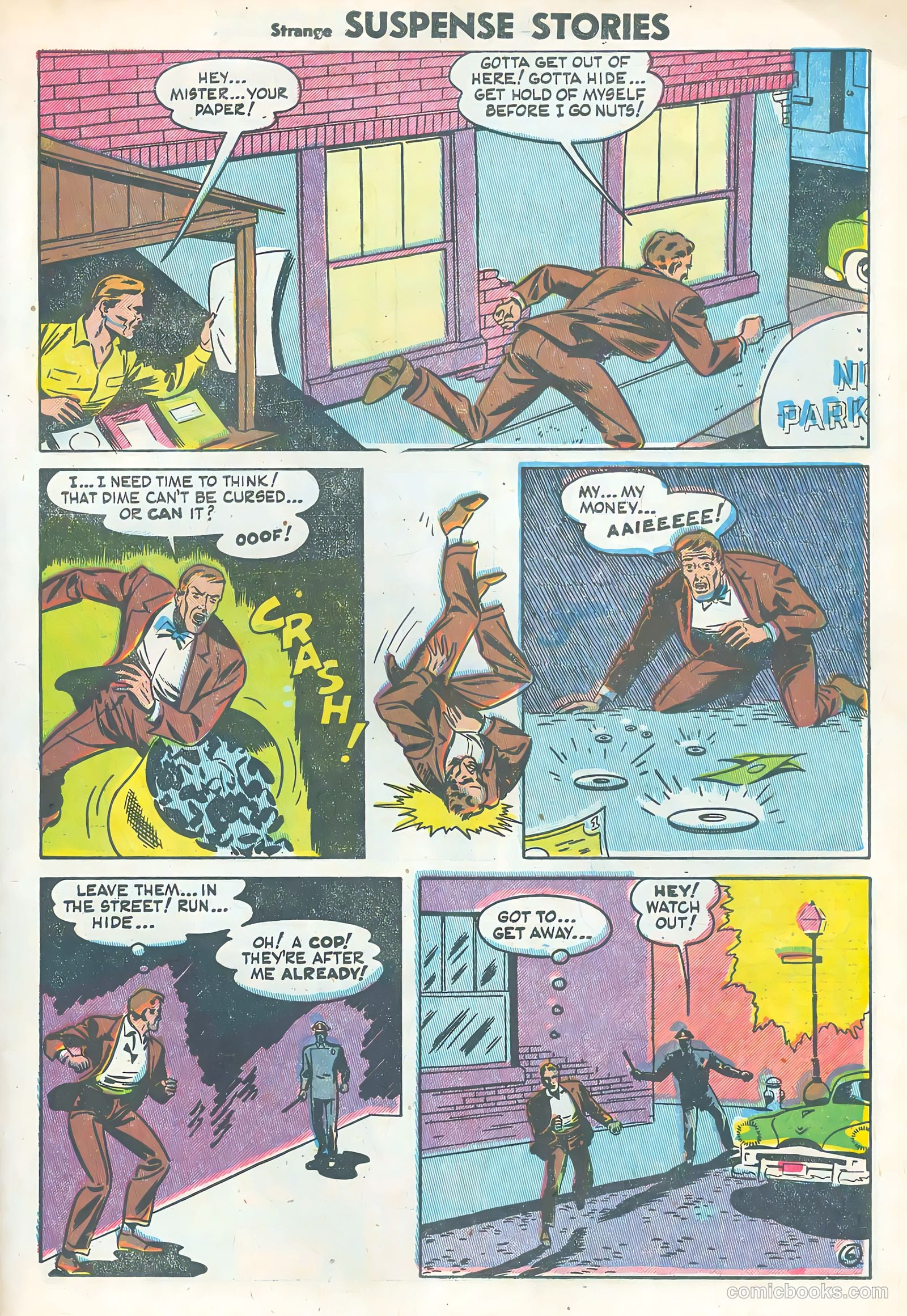 Strange Suspense Stories #17 — page 31 of 36