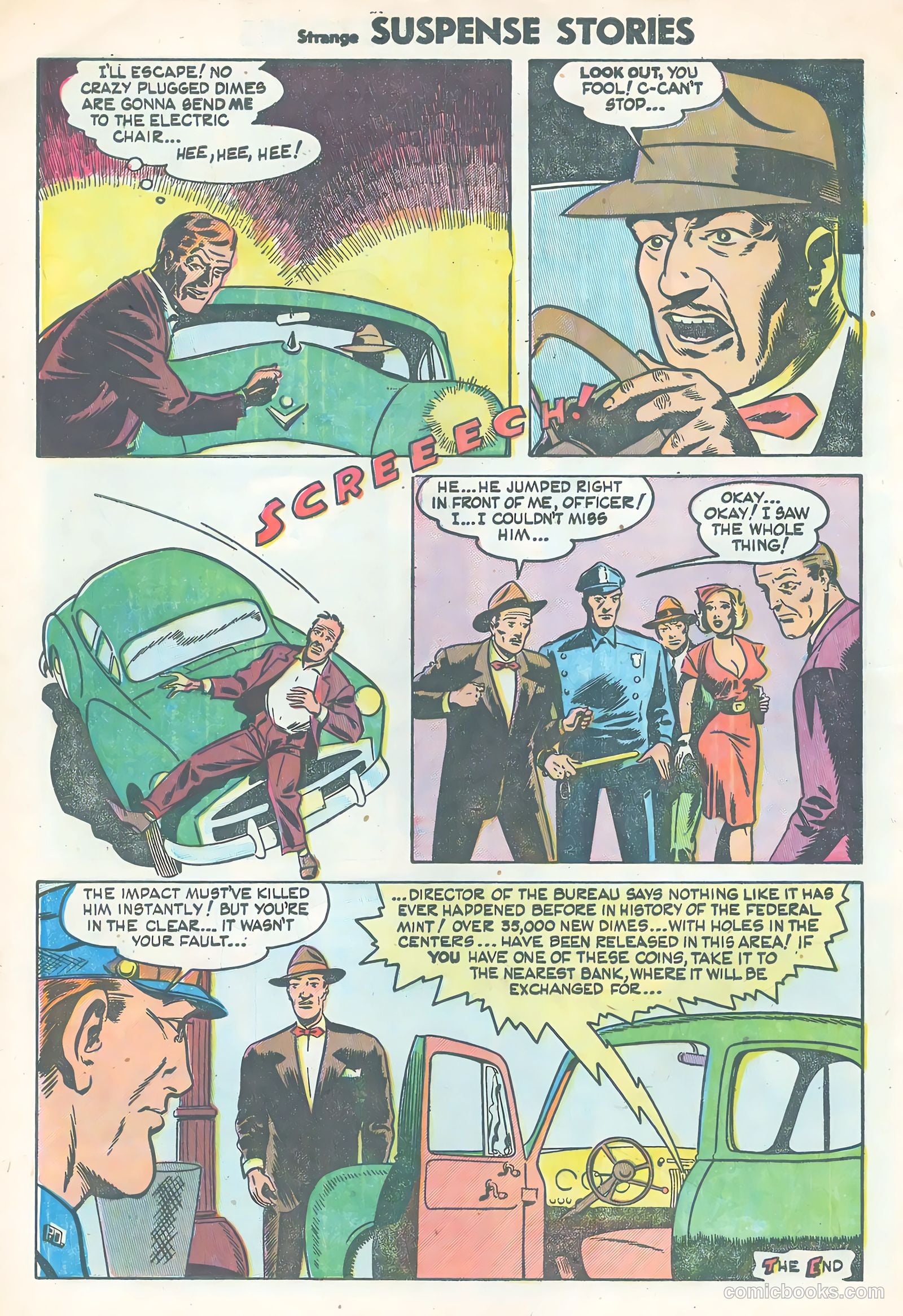 Strange Suspense Stories #17 — page 32 of 36