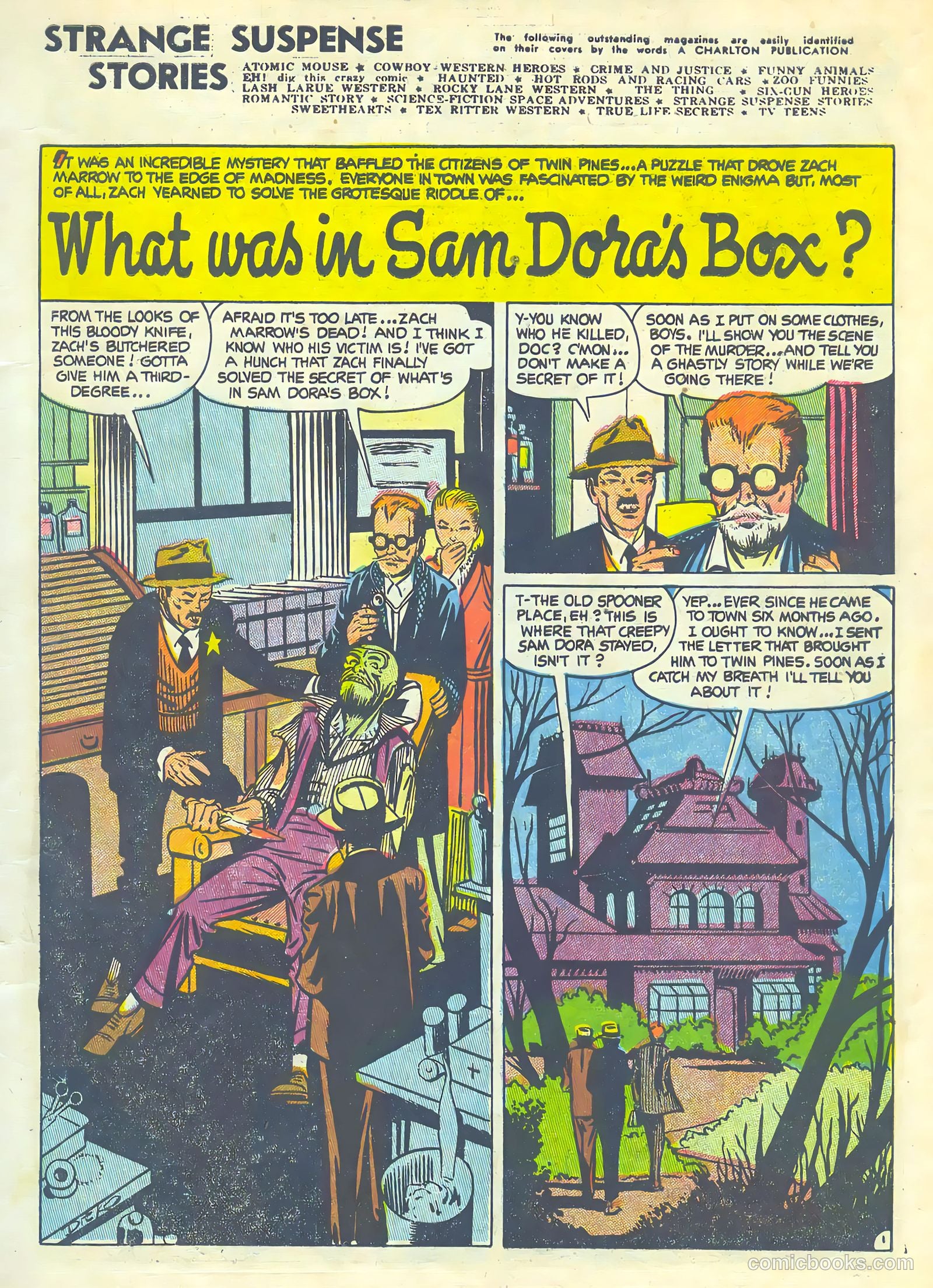 Strange Suspense Stories #18 — page 3 of 36
