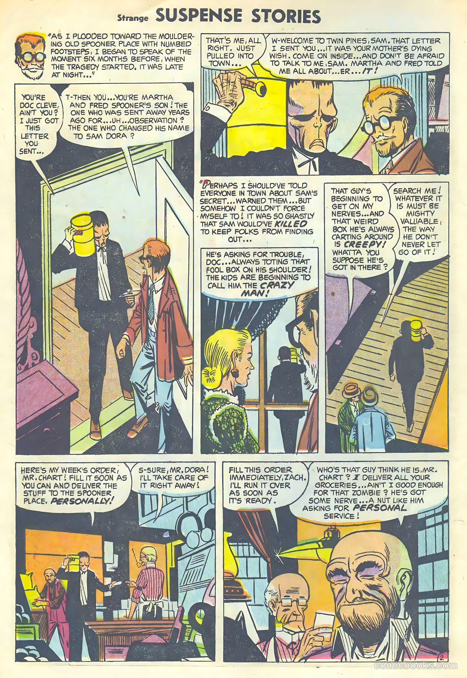 Strange Suspense Stories #18 — page 4 of 36