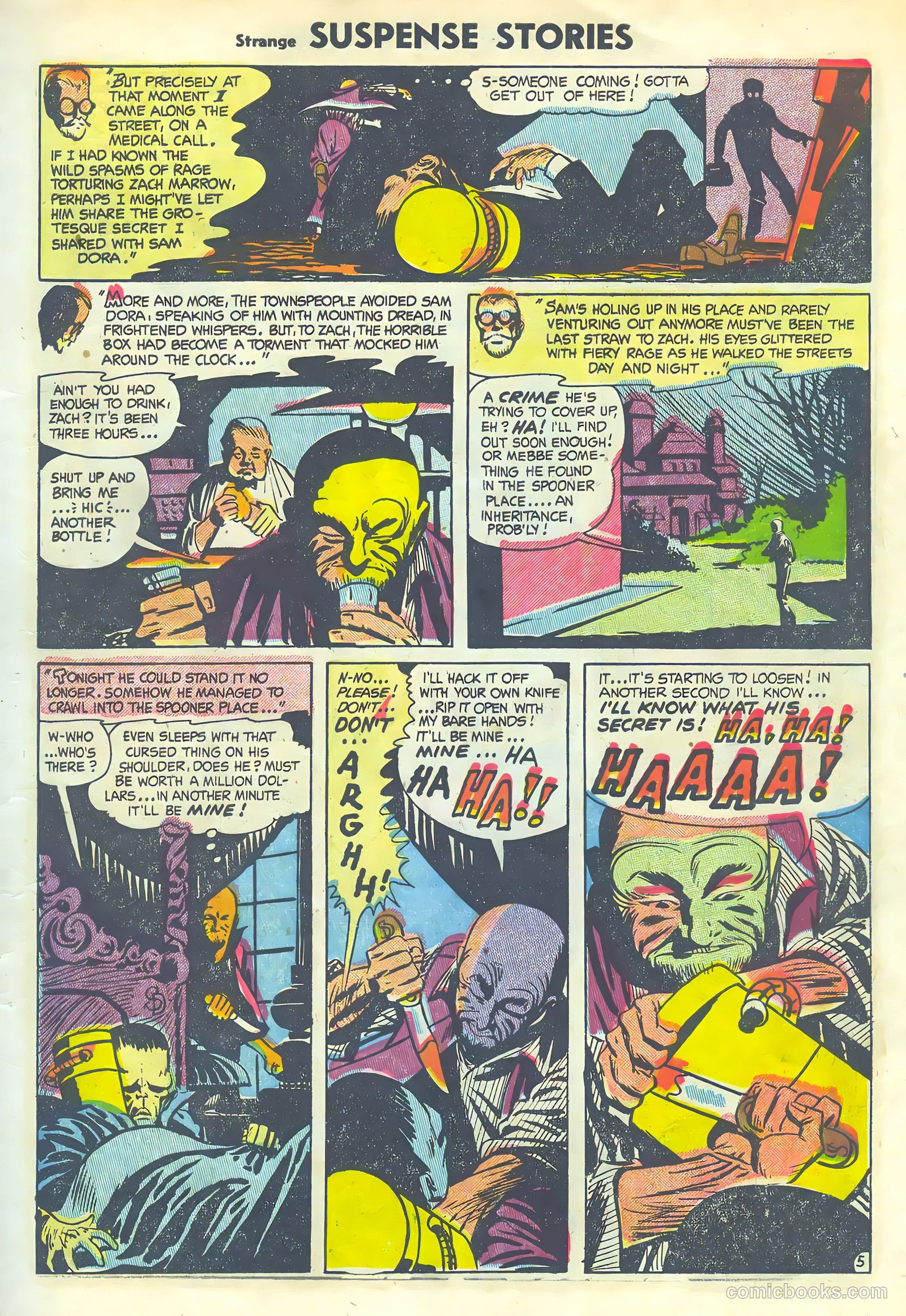 Strange Suspense Stories #18 — page 7 of 36