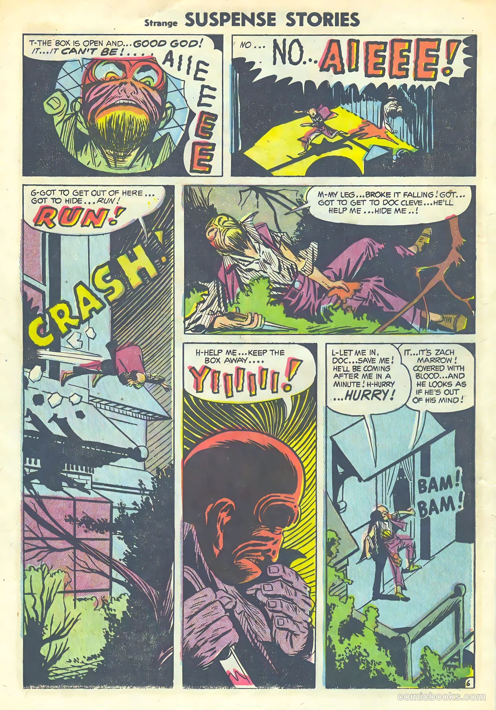 Strange Suspense Stories #18 — page 8 of 36