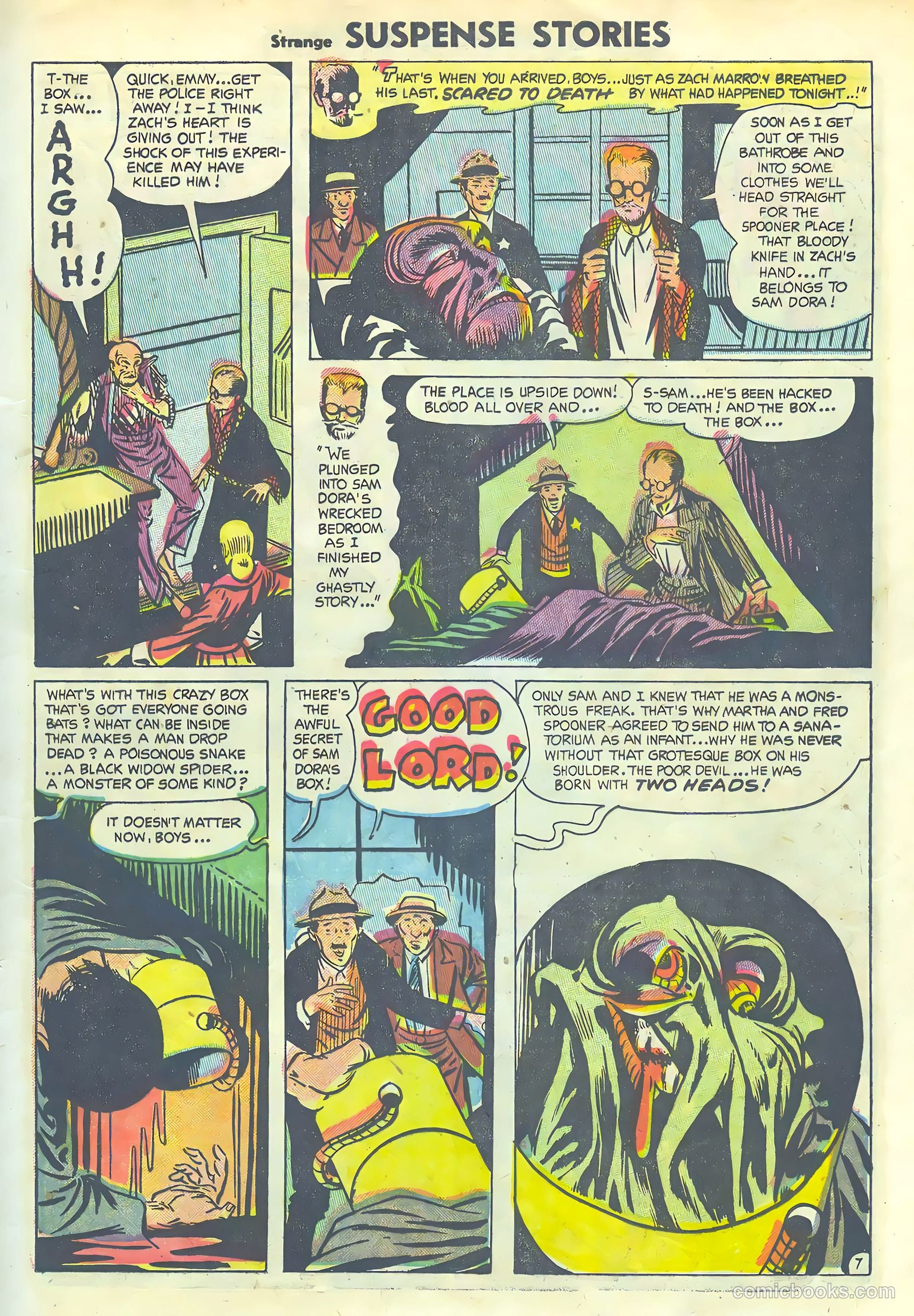 Strange Suspense Stories #18 — page 9 of 36