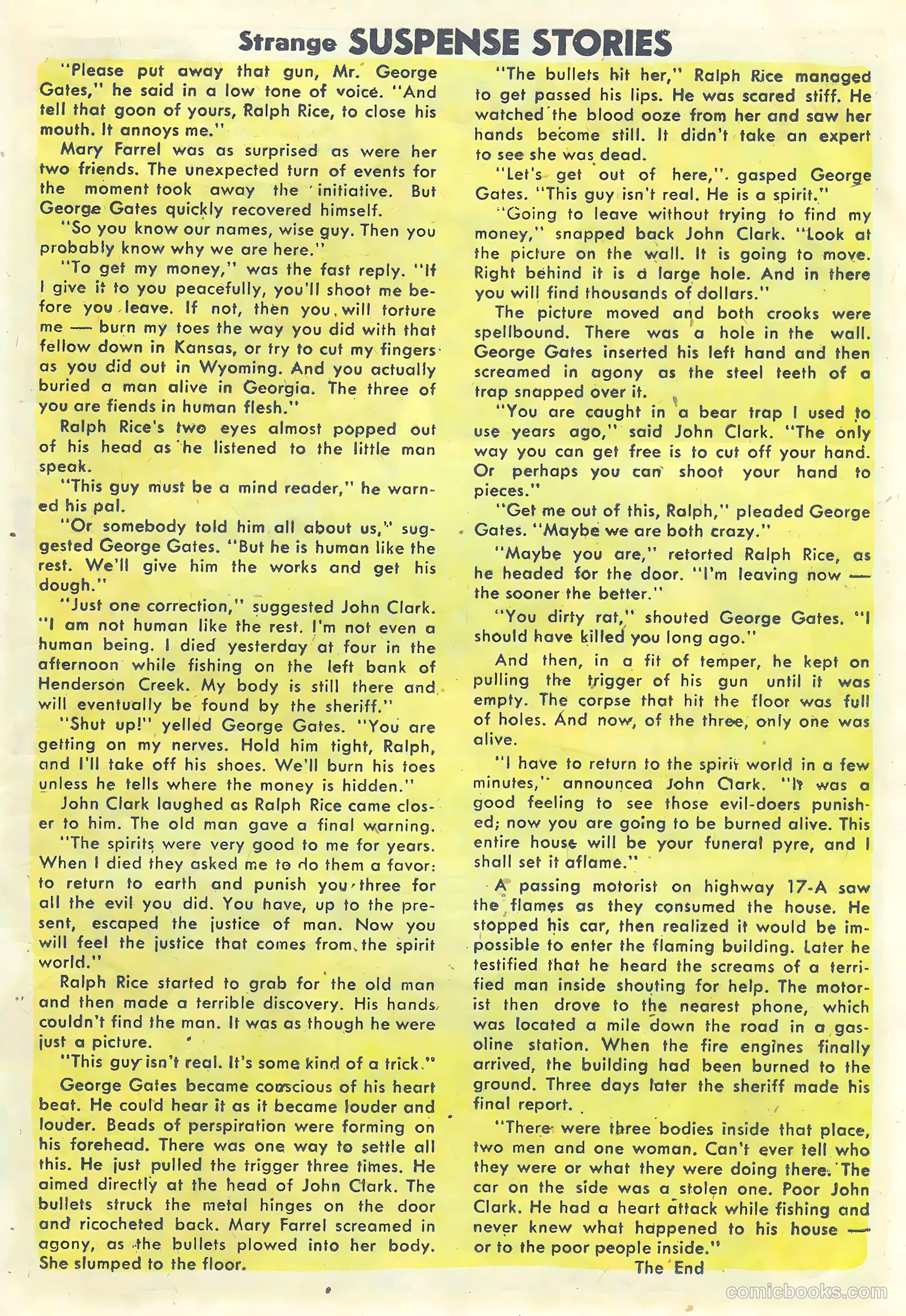 Strange Suspense Stories #18 — page 21 of 36