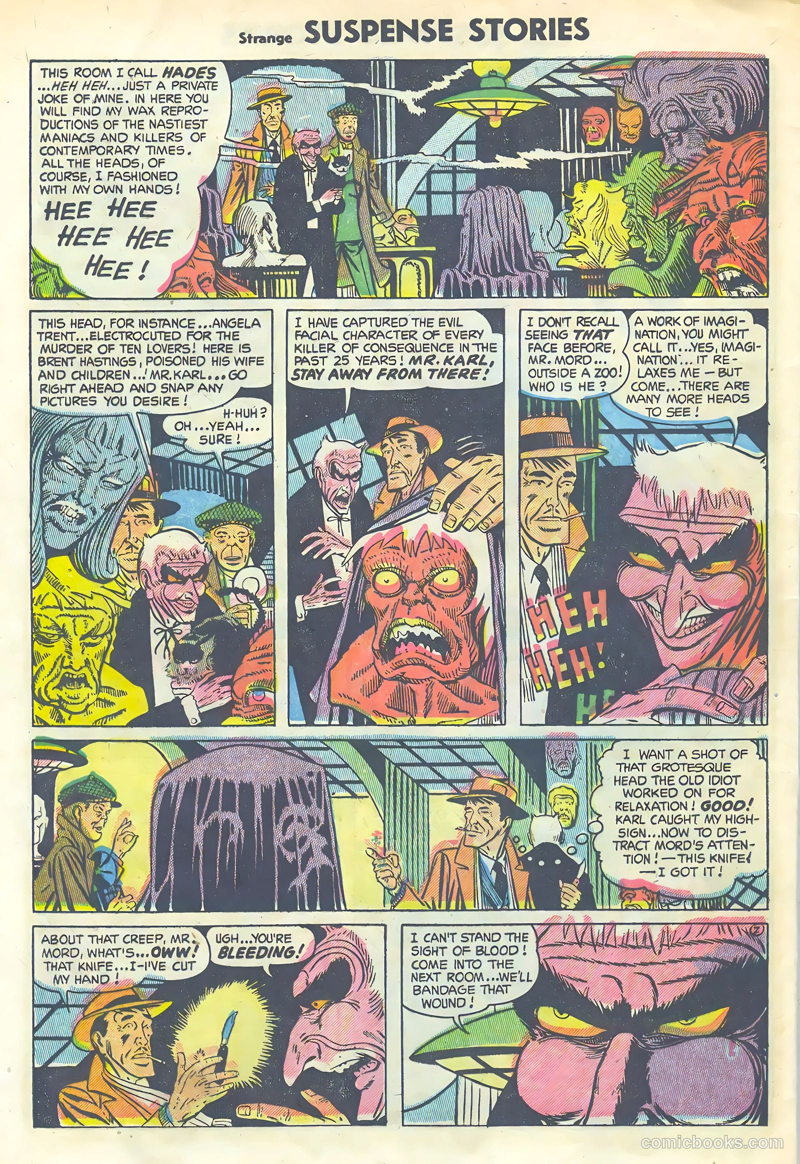 Strange Suspense Stories #18 — page 28 of 36