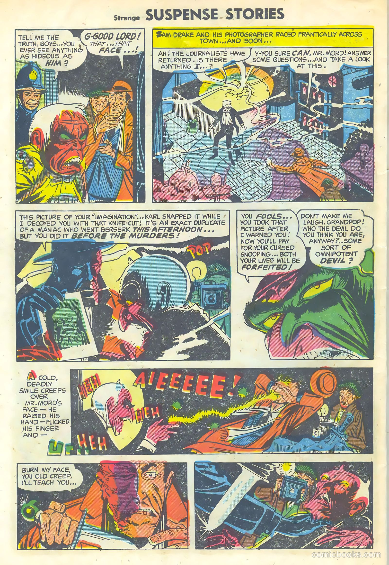 Strange Suspense Stories #18 — page 30 of 36