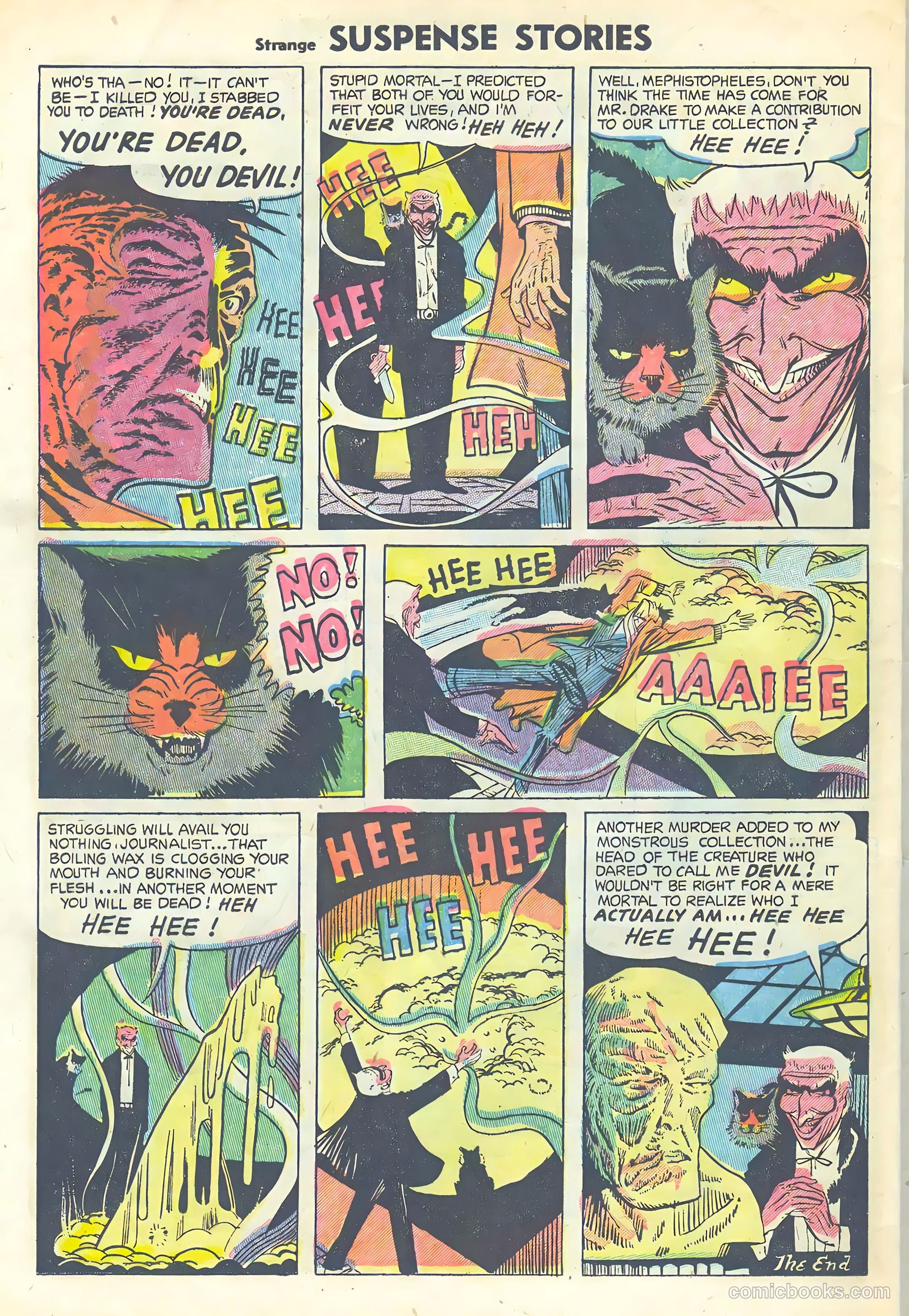 Strange Suspense Stories #18 — page 32 of 36