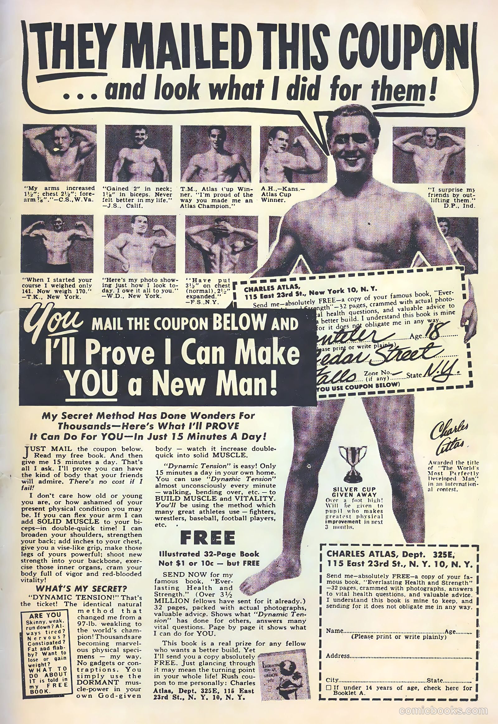 Strange Suspense Stories #18 — page 35 of 36