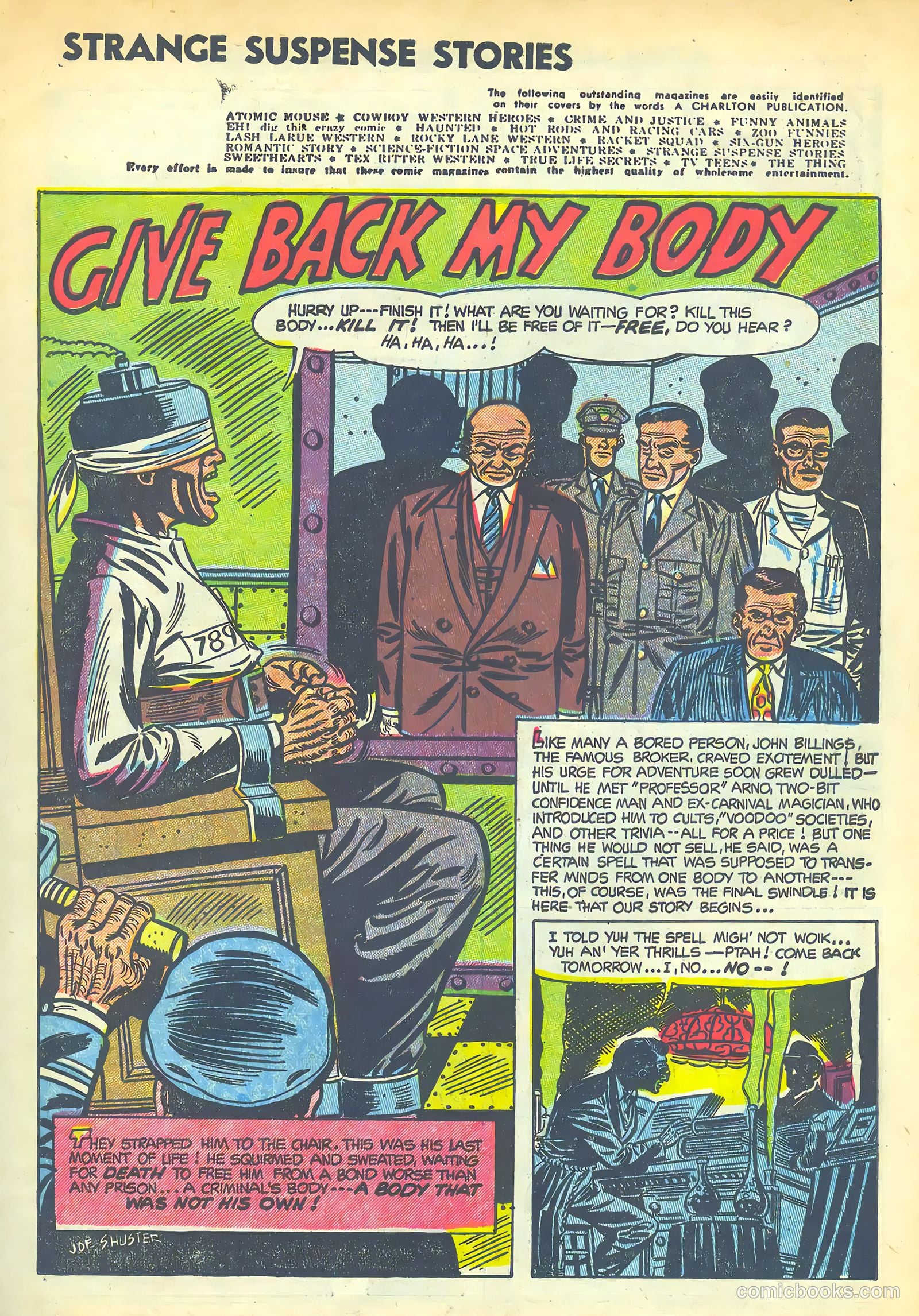 Strange Suspense Stories #19 — page 3 of 36