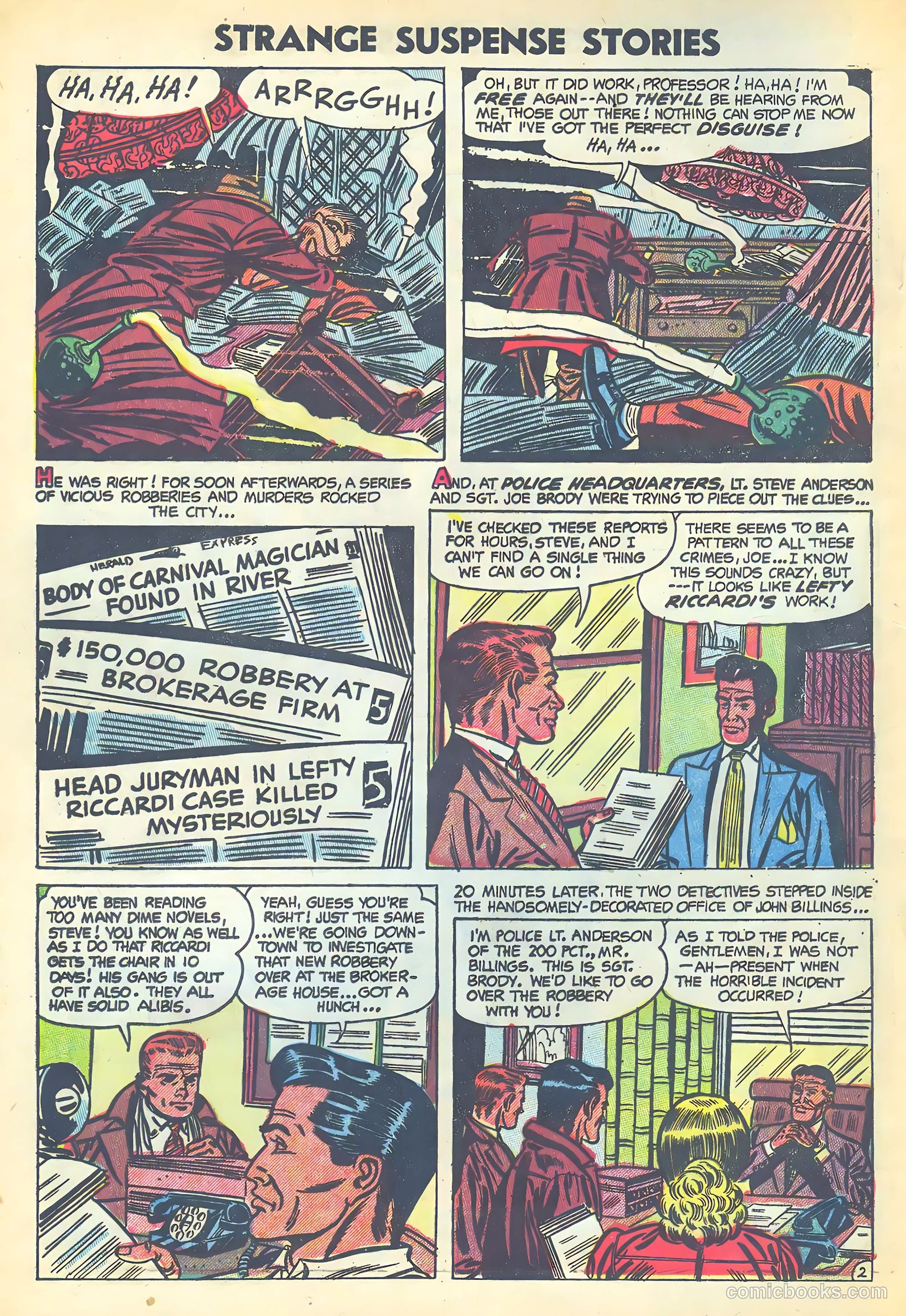 Strange Suspense Stories #19 — page 4 of 36