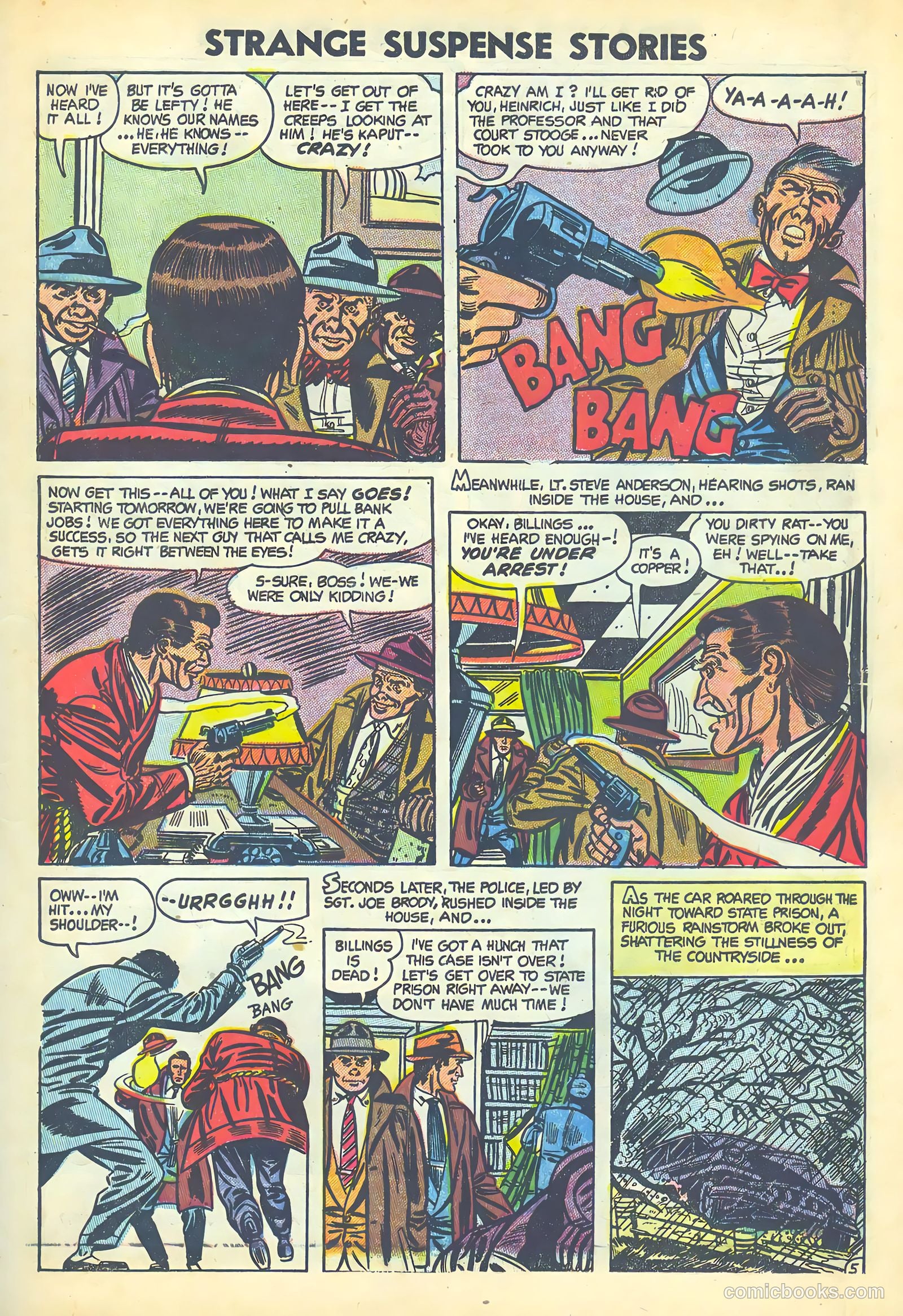 Strange Suspense Stories #19 — page 7 of 36