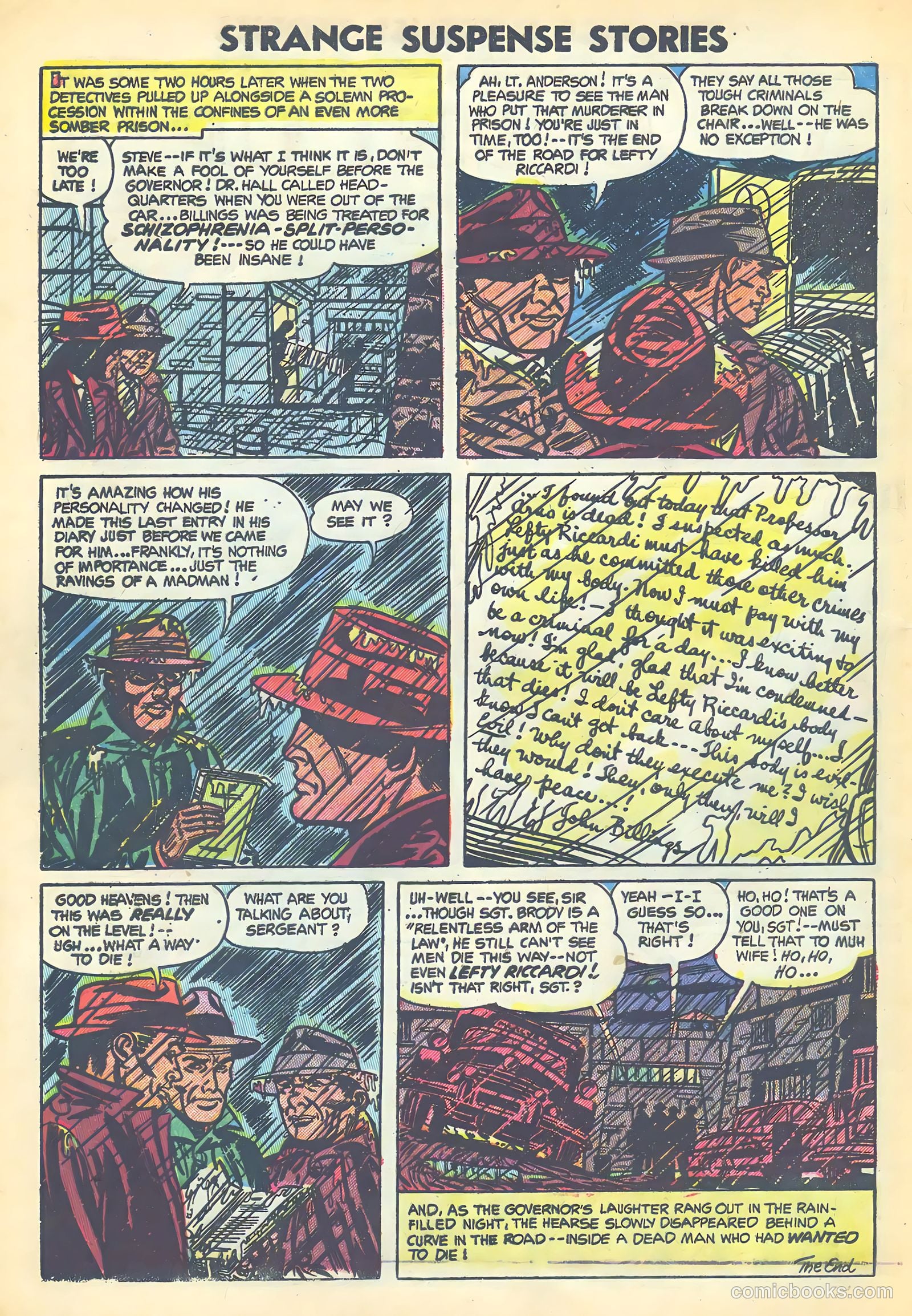 Strange Suspense Stories #19 — page 8 of 36