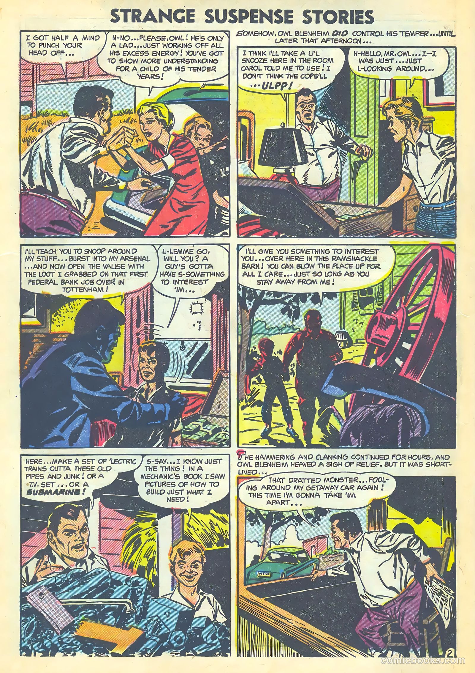 Strange Suspense Stories #19 — page 10 of 36