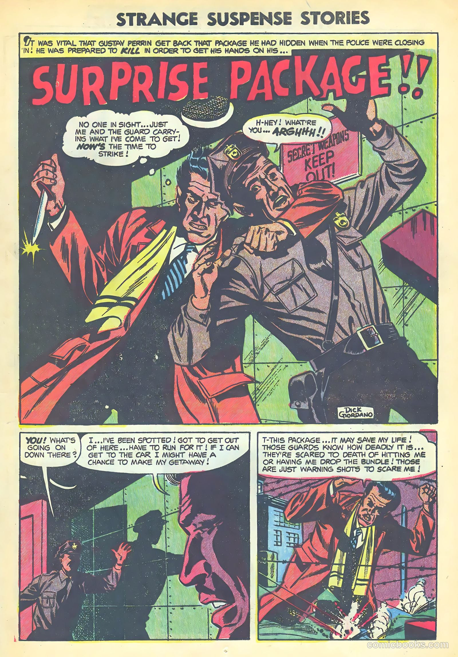 Strange Suspense Stories #19 — page 13 of 36