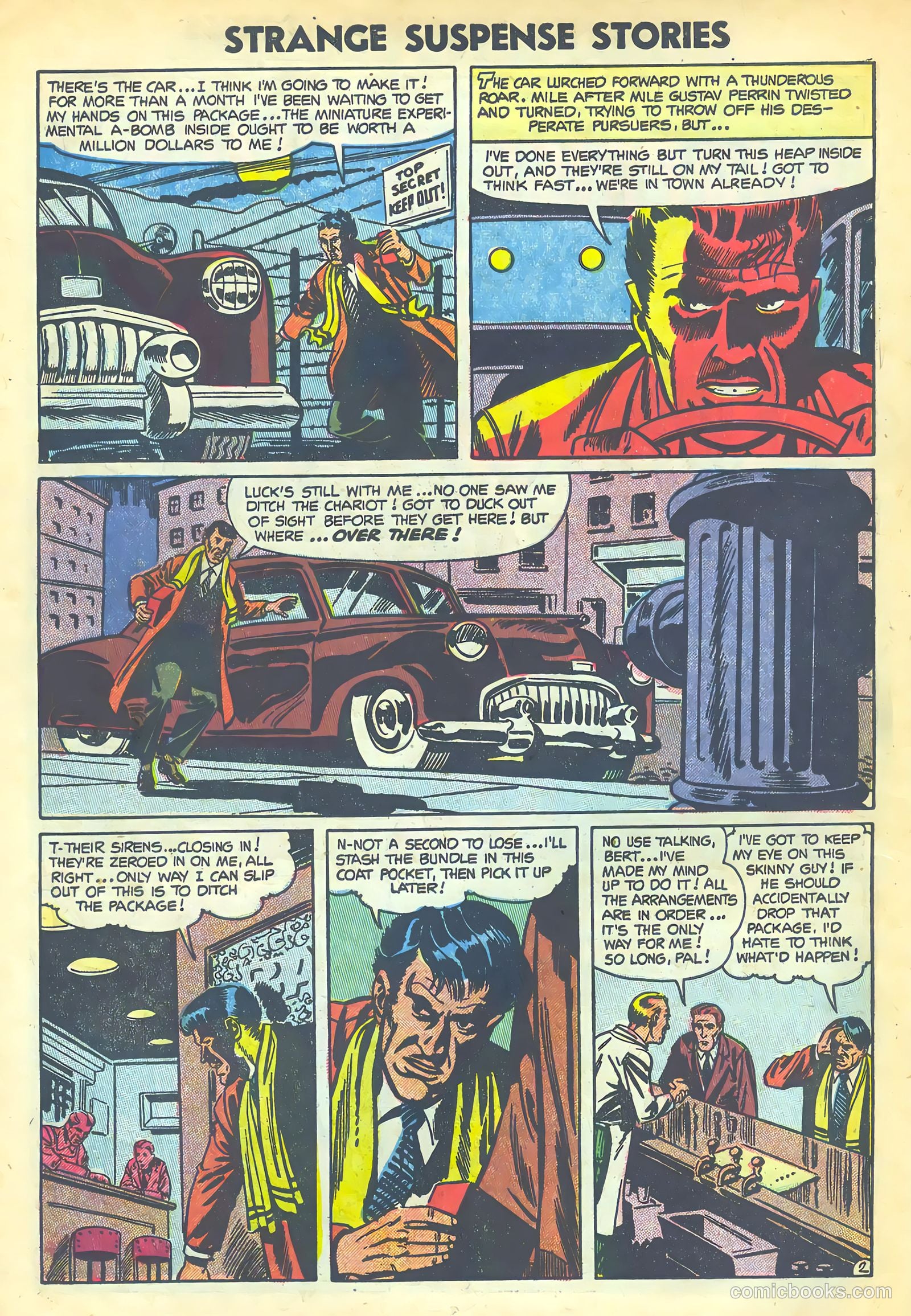 Strange Suspense Stories #19 — page 14 of 36