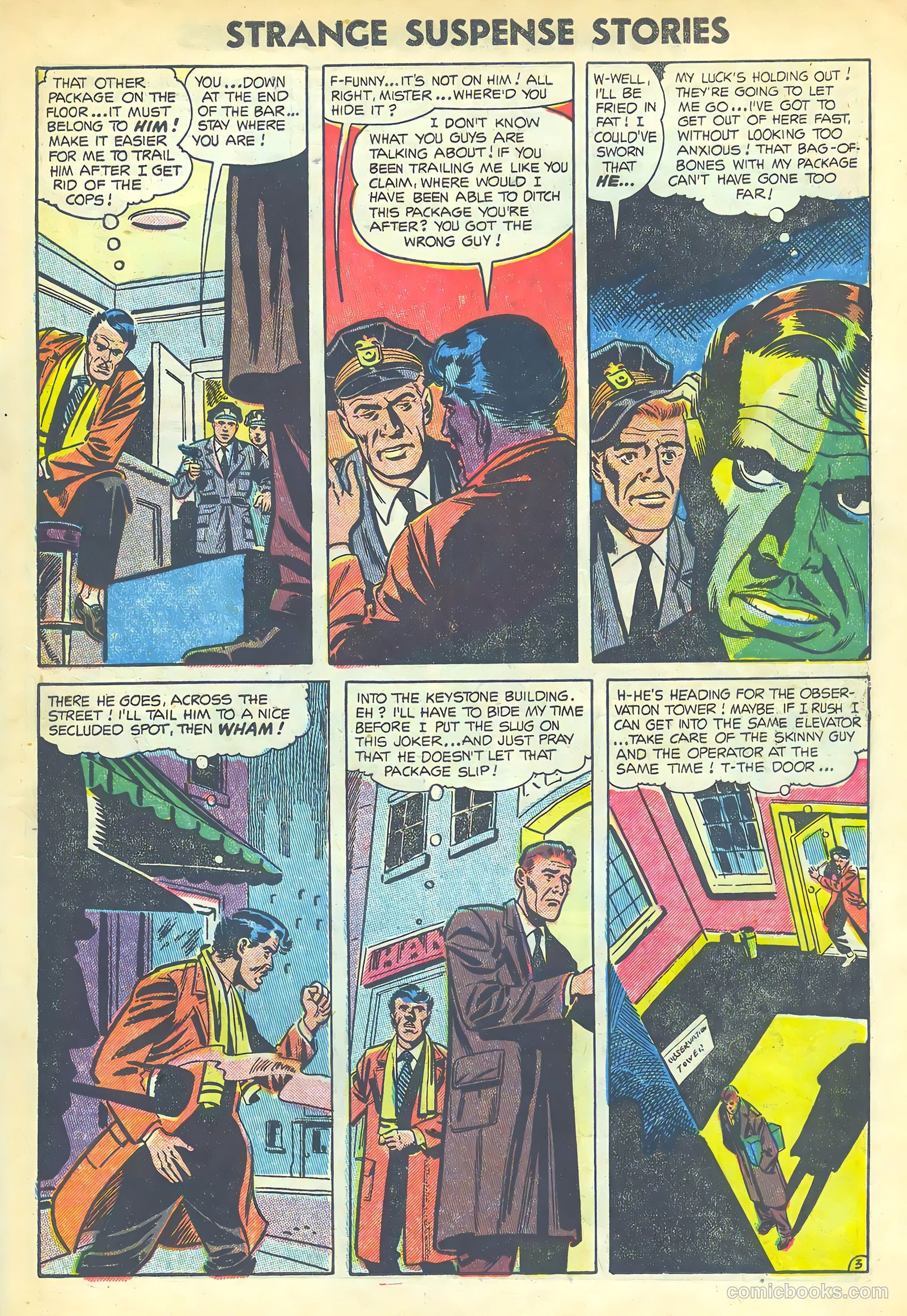 Strange Suspense Stories #19 — page 15 of 36